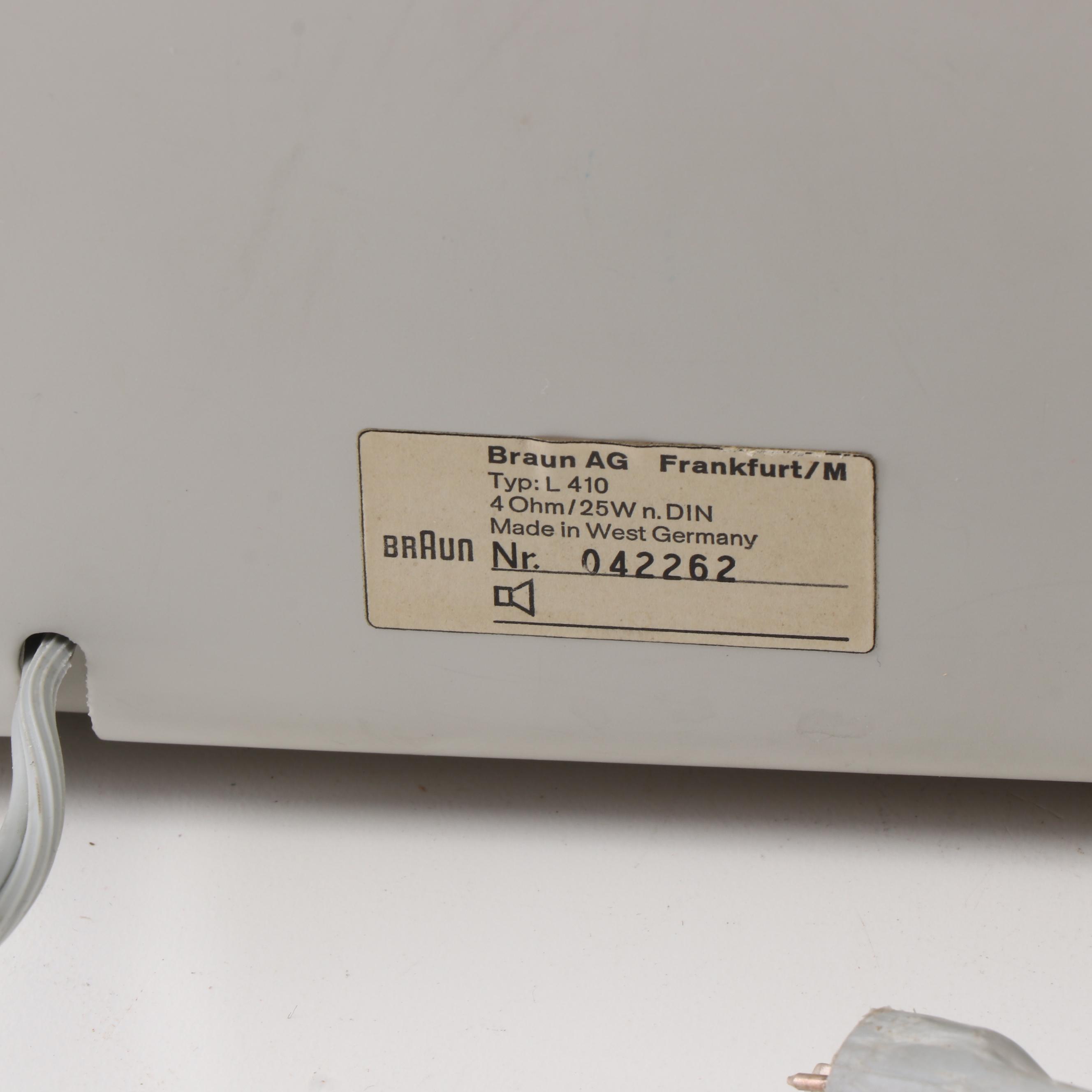 Dieter Rams for Braun Speakers, Mid-Century