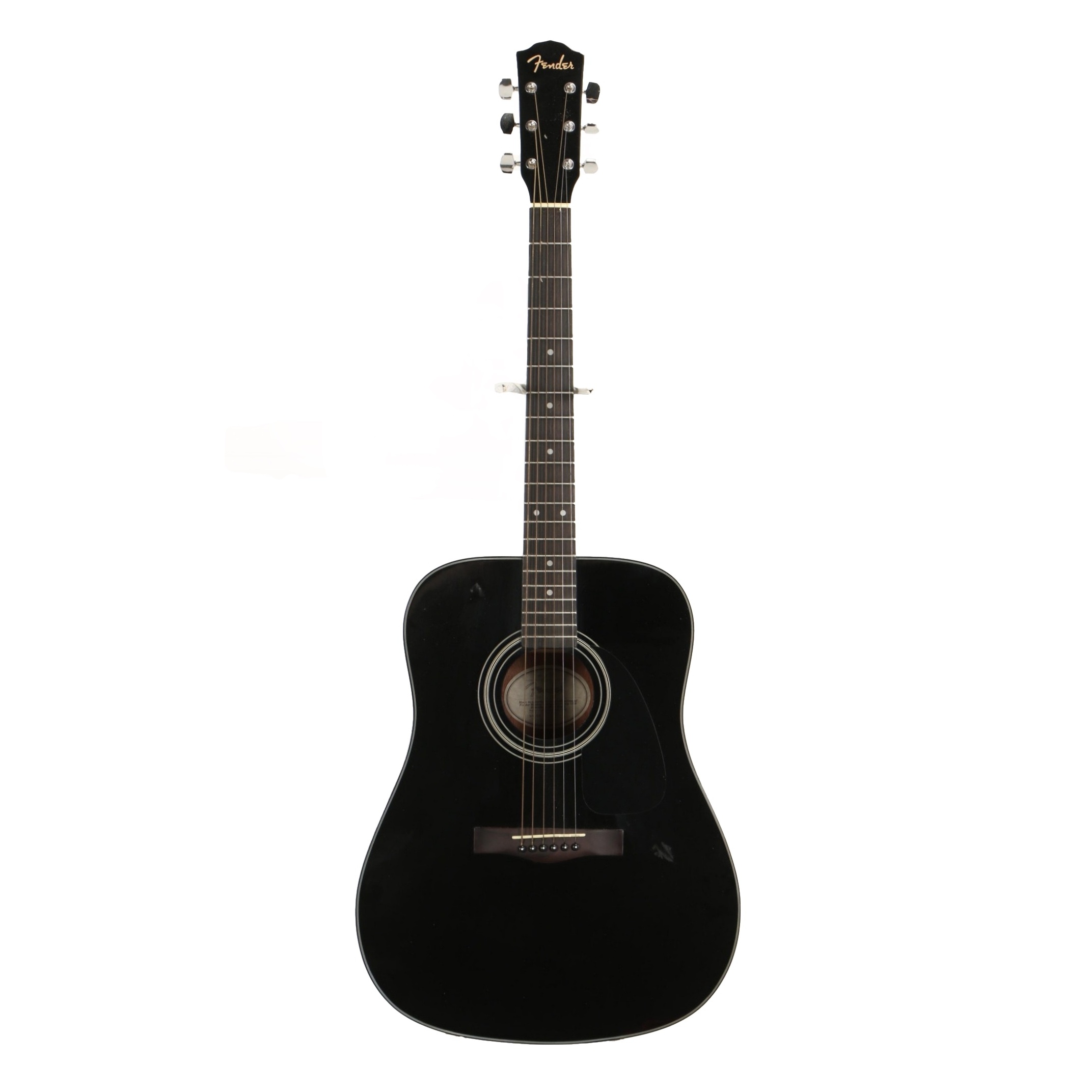 Fender DG-11 Black Dreadnought Acoustic Guitar
