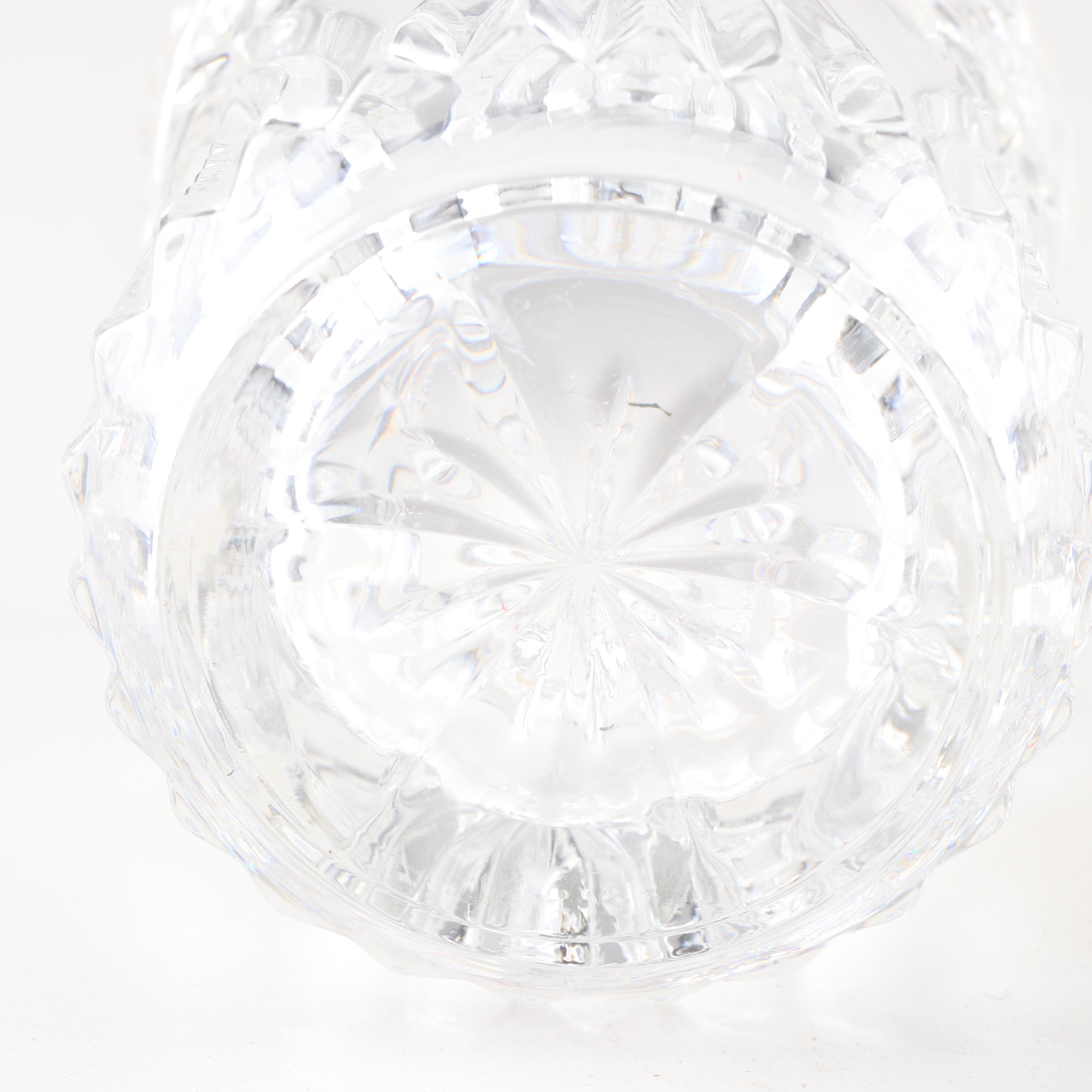 Crystal and Glass Barware Featuring Block "Olympic" Decanter