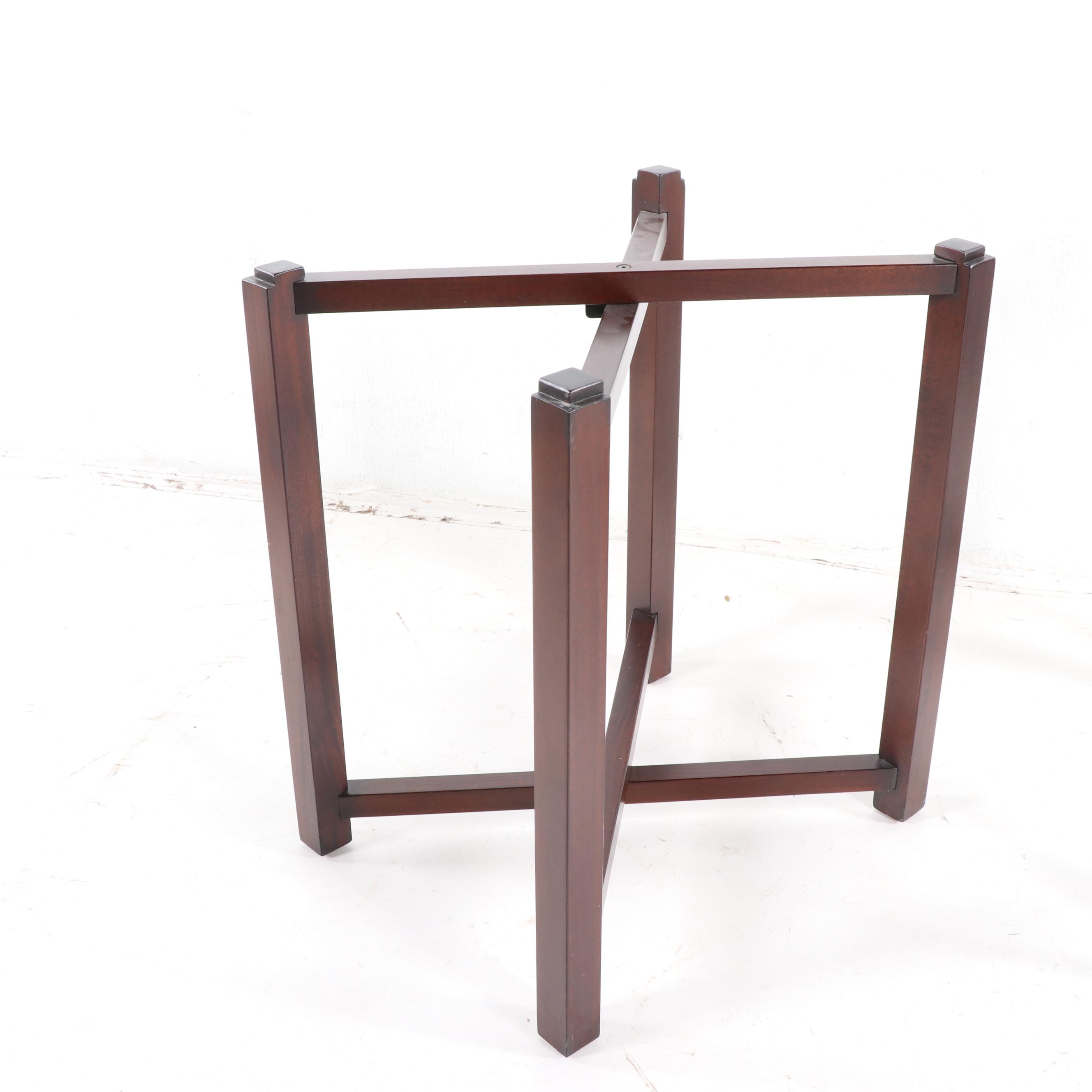 Pair of Contemporary Collapsible Tray Tables