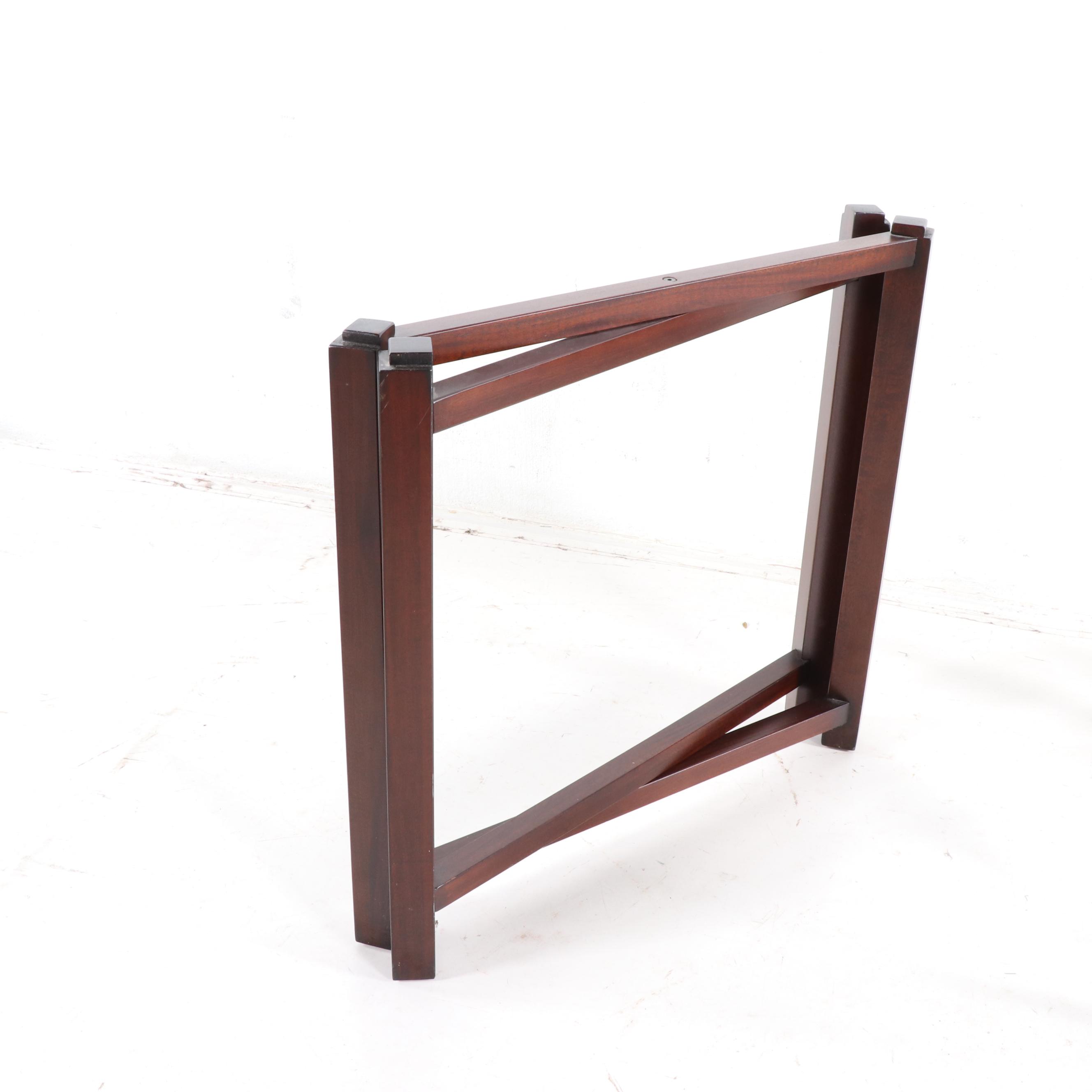 Pair of Contemporary Collapsible Tray Tables