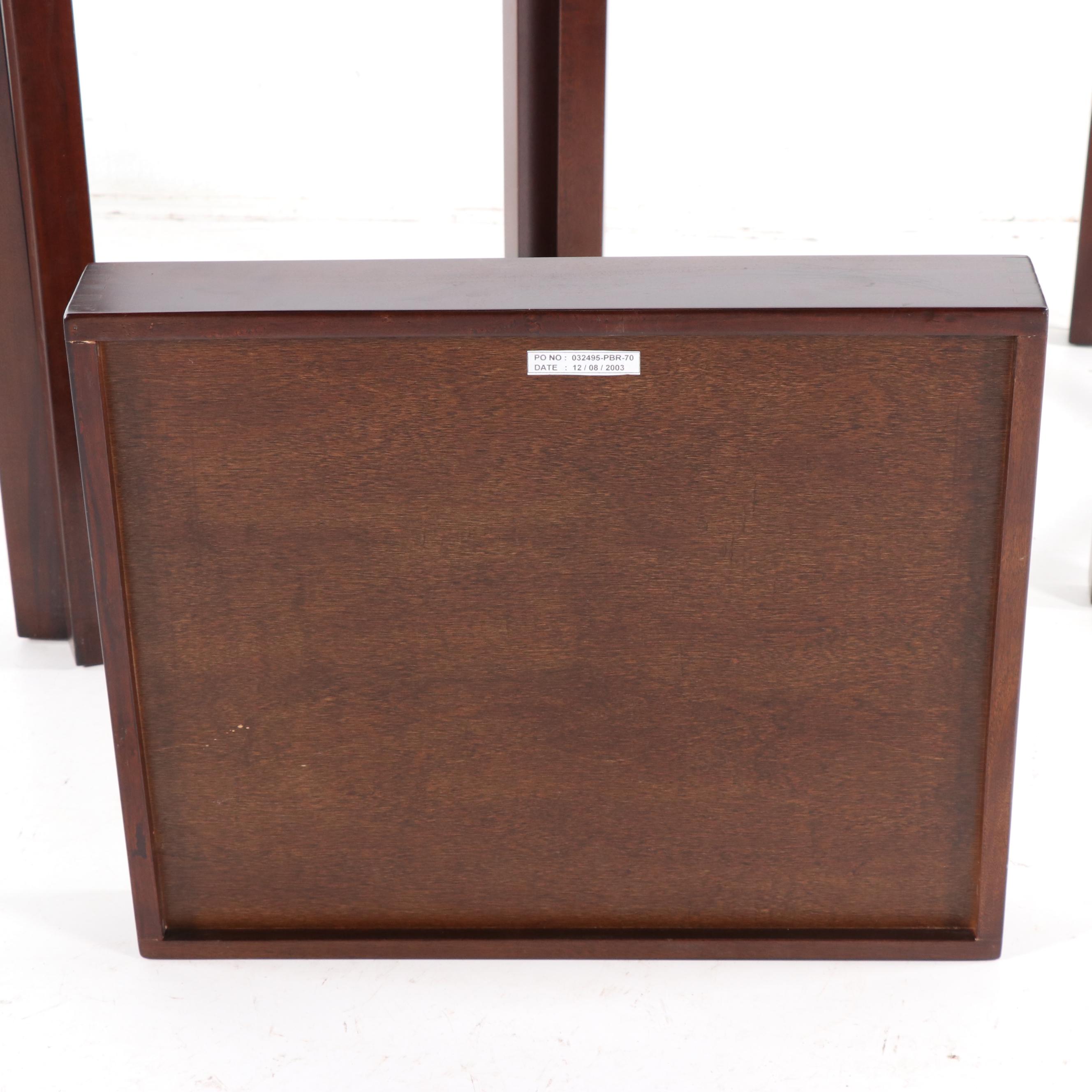 Pair of Contemporary Collapsible Tray Tables