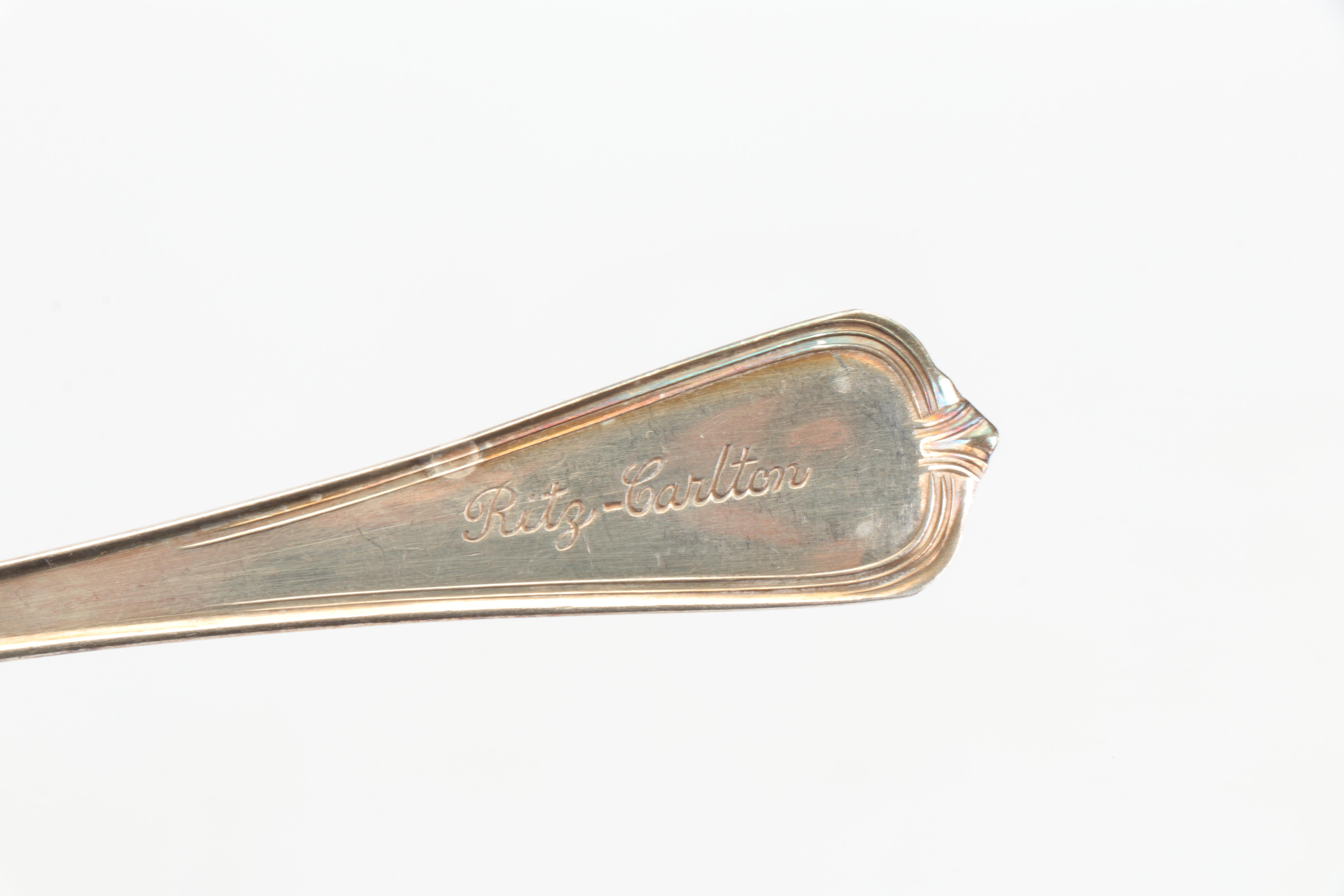 Ritz Carlton Silver Plated Forks and Knives, Mid 20th Century