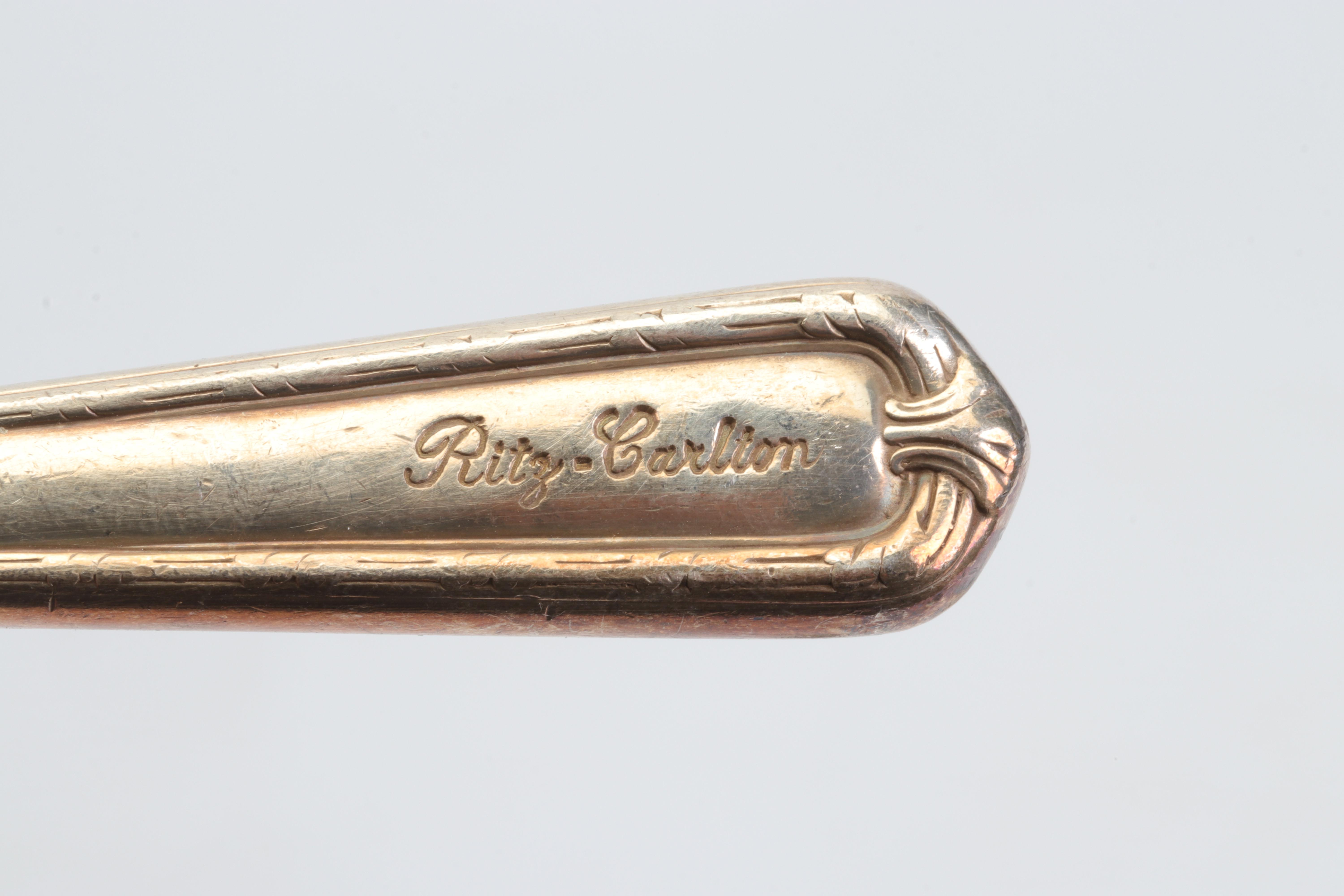 Ritz Carlton Silver Plated Forks and Knives, Mid 20th Century