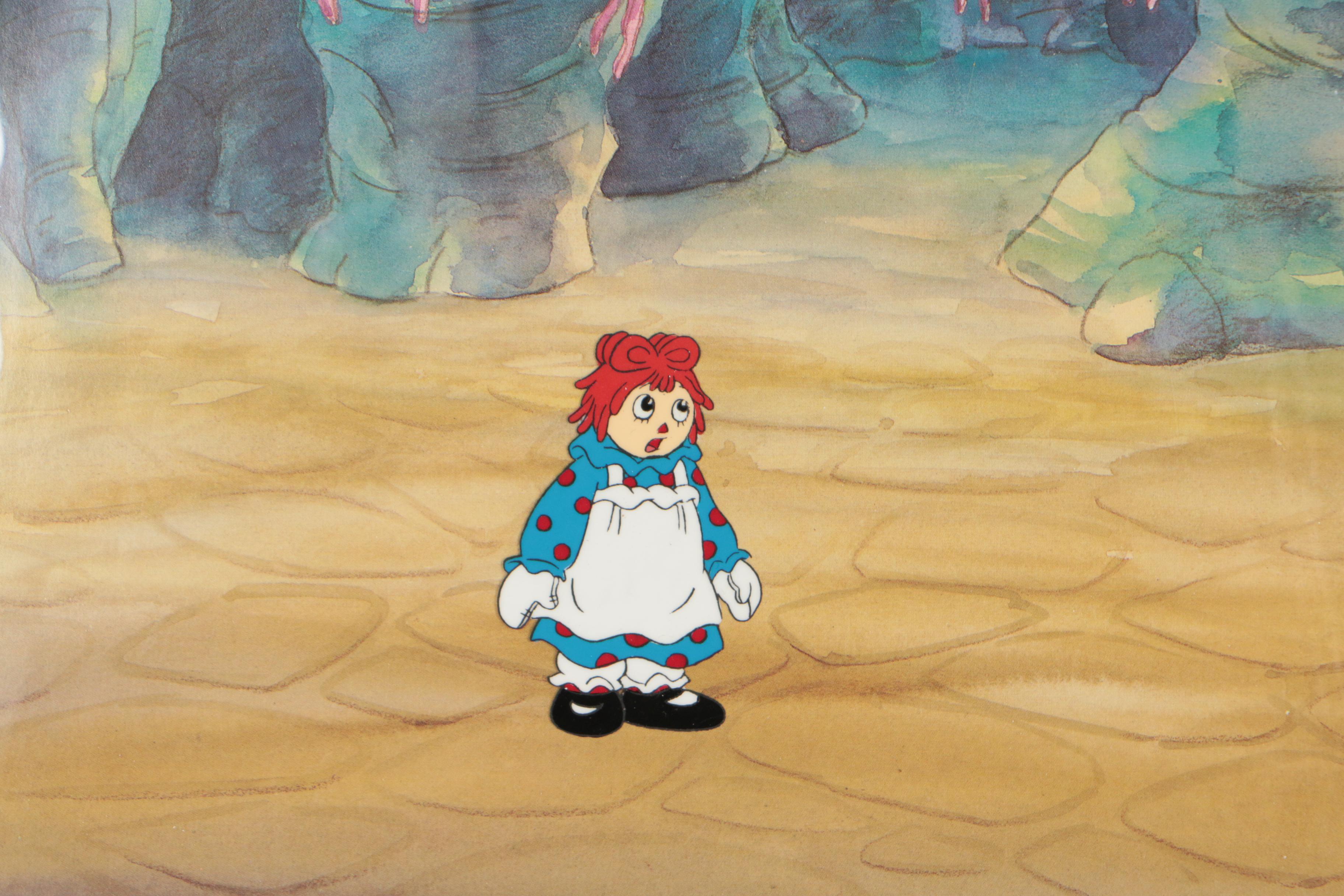 "The Adventures of Raggedy Ann and Andy" Production Cel