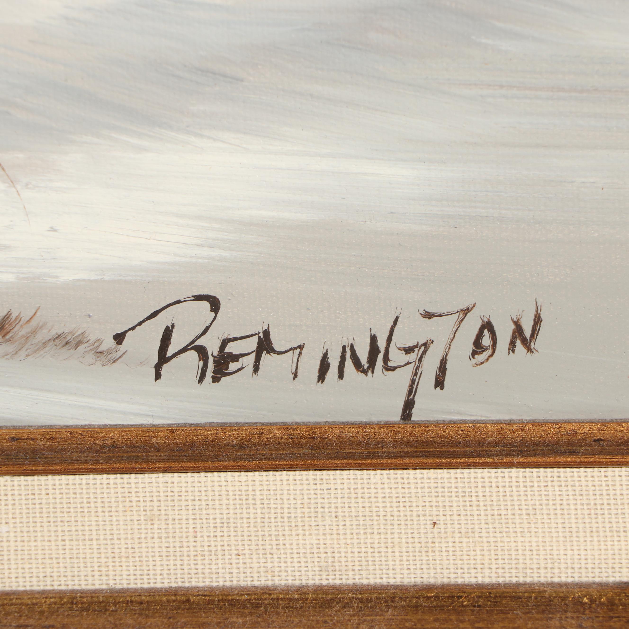 Seascape with Sand Dunes Oil Painting