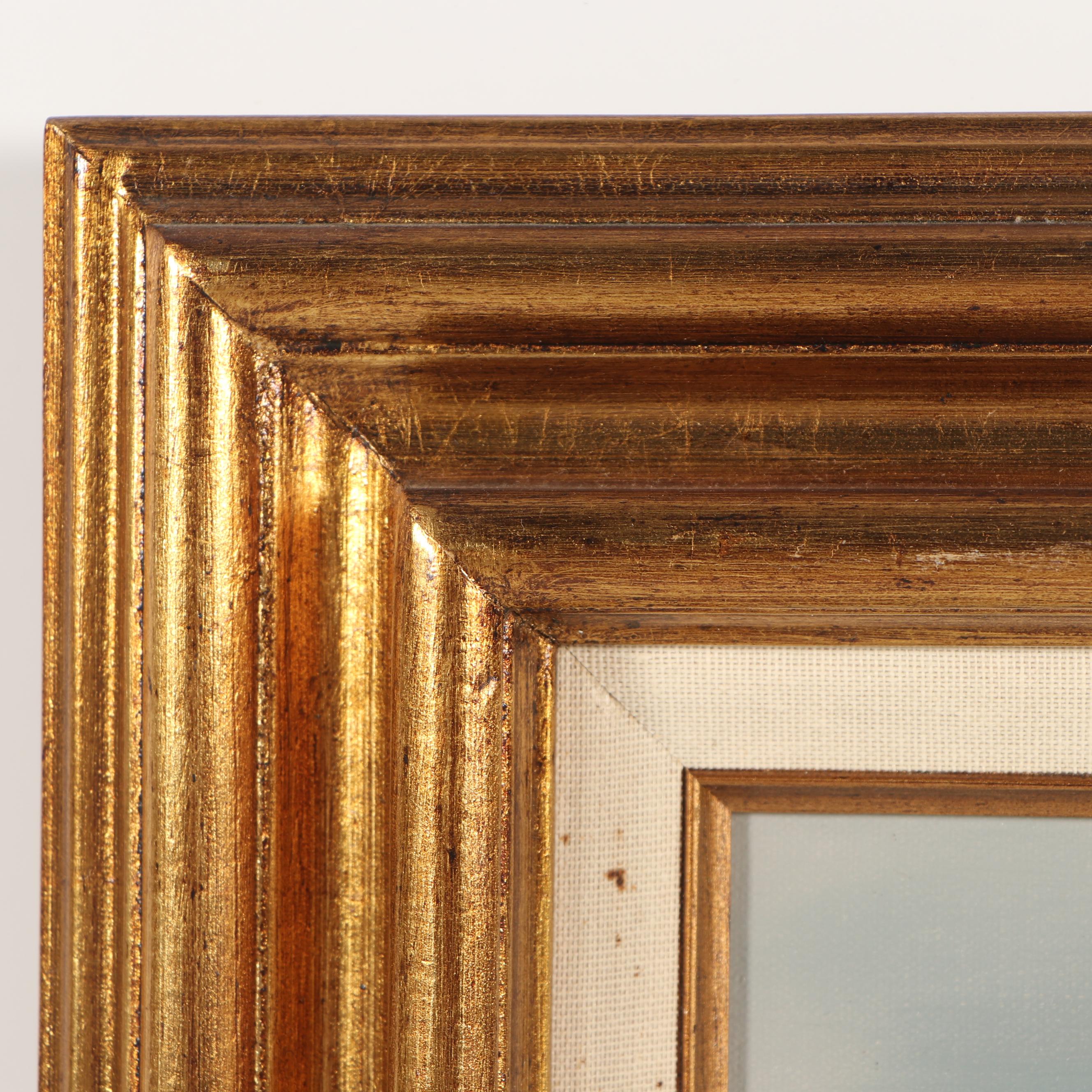 Seascape with Sand Dunes Oil Painting