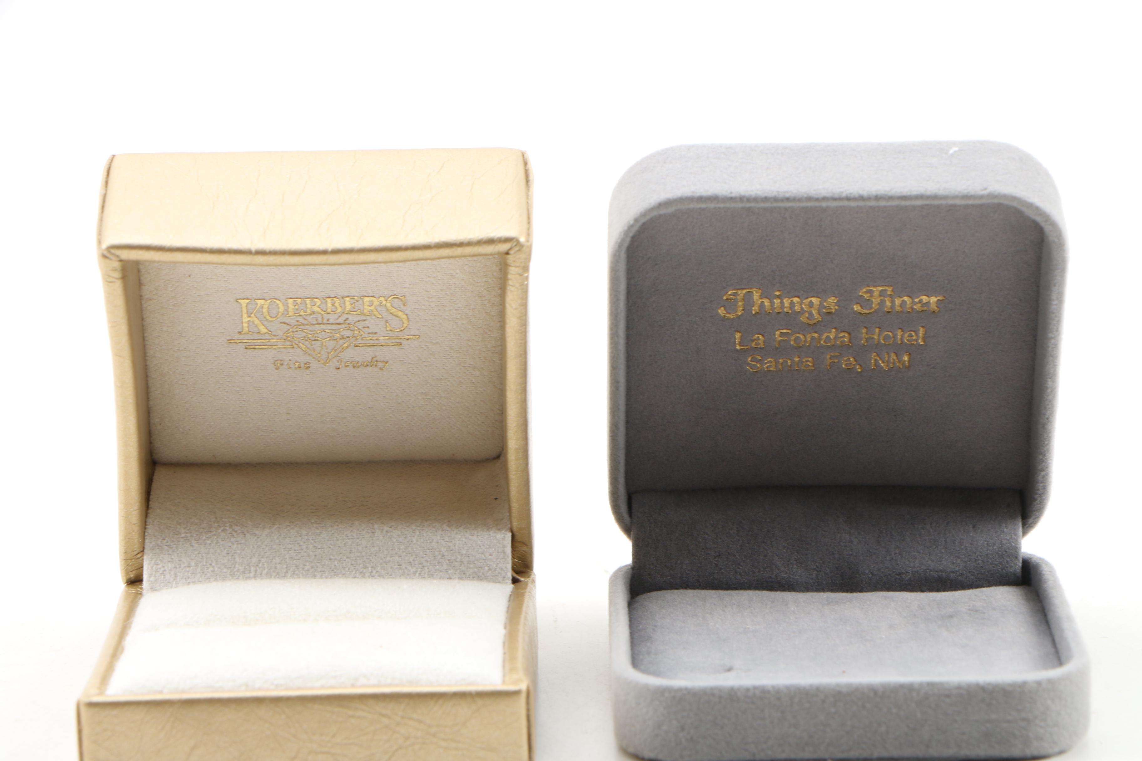 Jewelry Travel Case with Boxes and Pouches