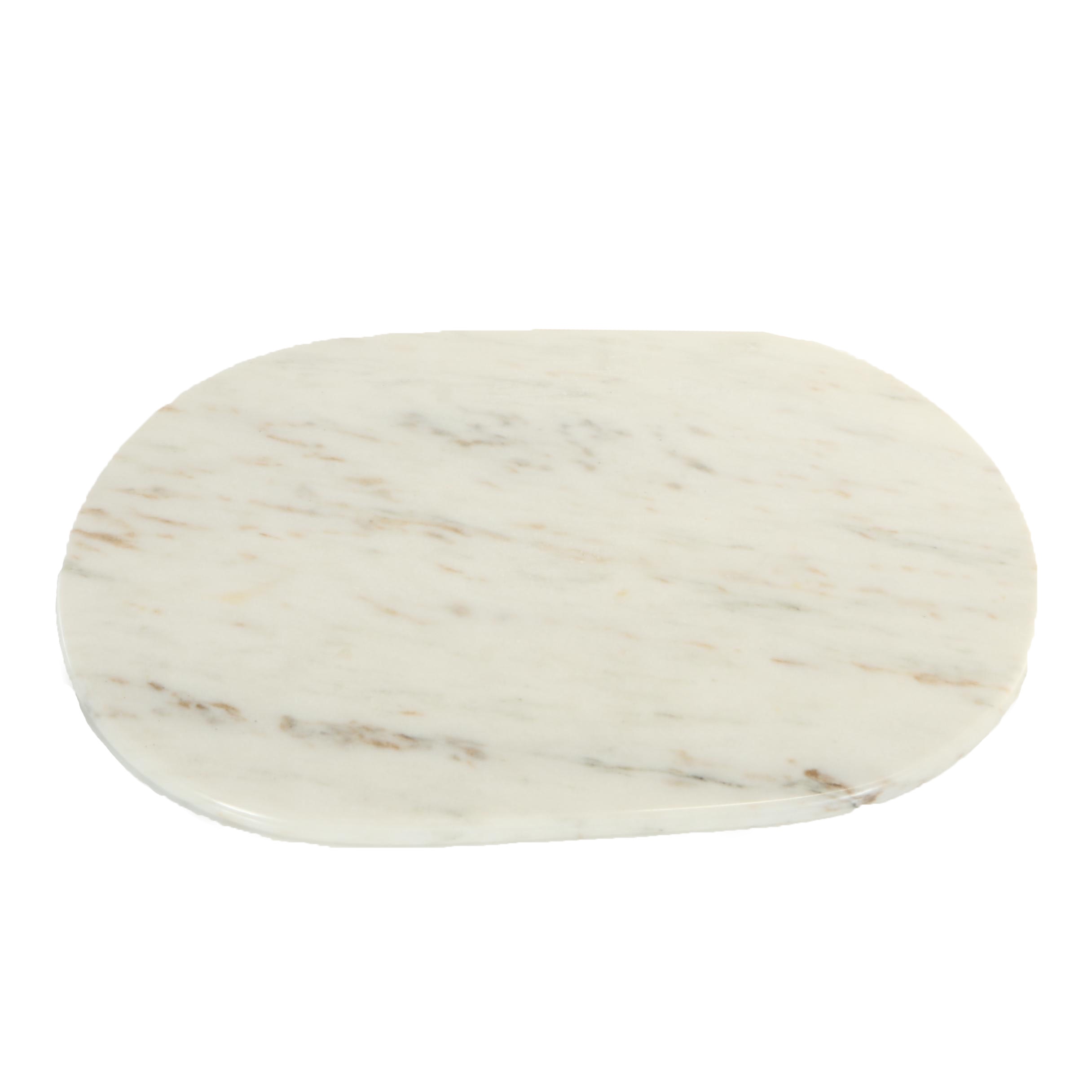 White Marble Tabletop Slab, 20th Century