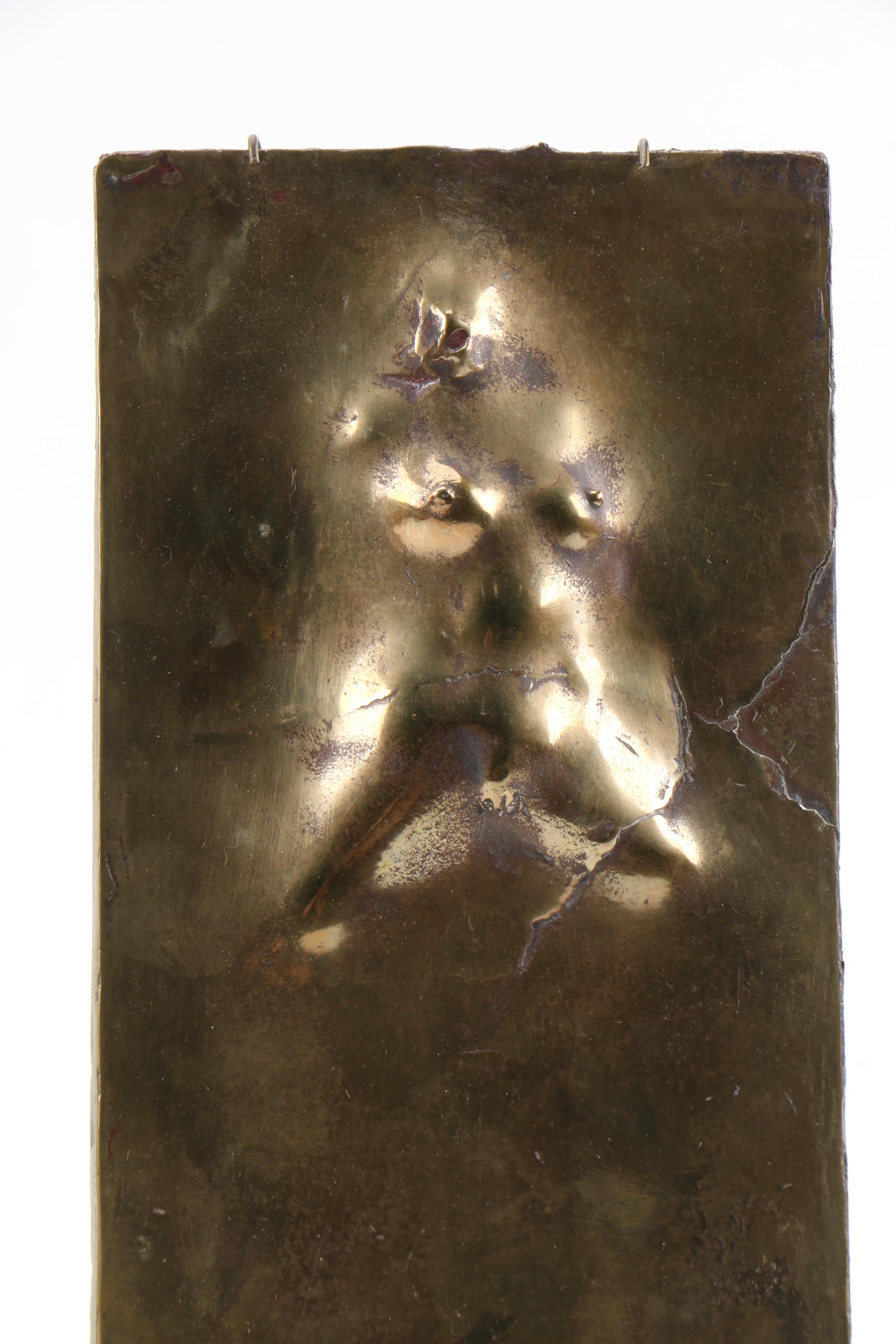 Robert L. Coon Cast Bronze Relief Sculpture