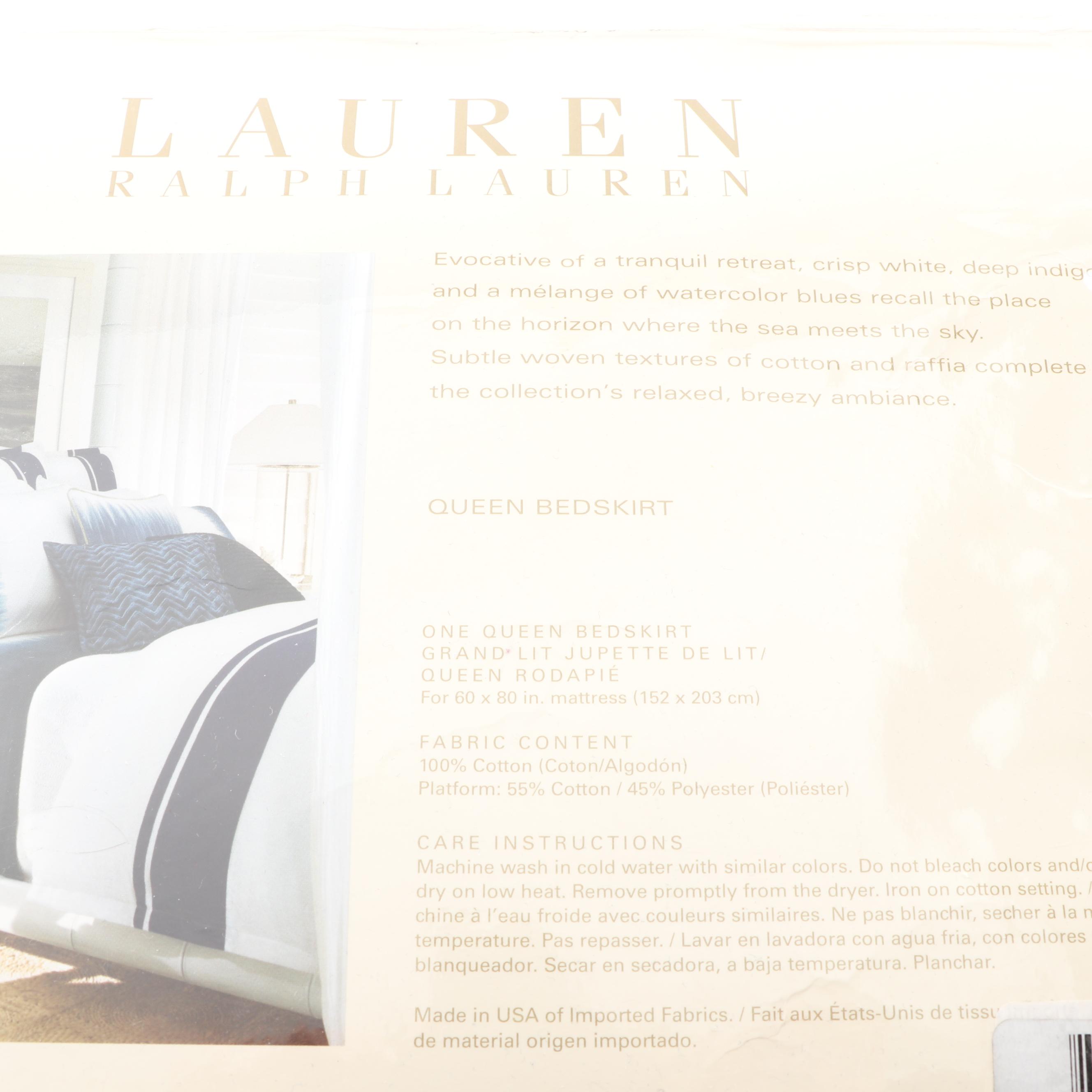 Ralph Lauren Indigo Modern Ombré Bedding