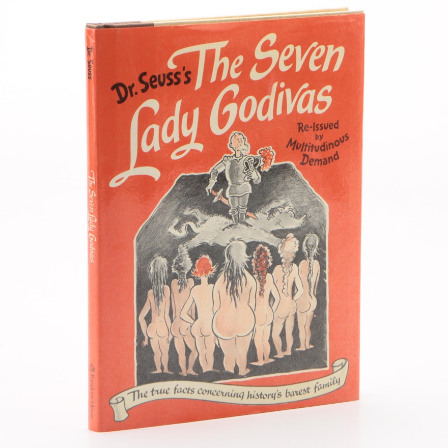 1987 First Reissue Edition "The Seven Lady Godivas" by Dr. Seuss