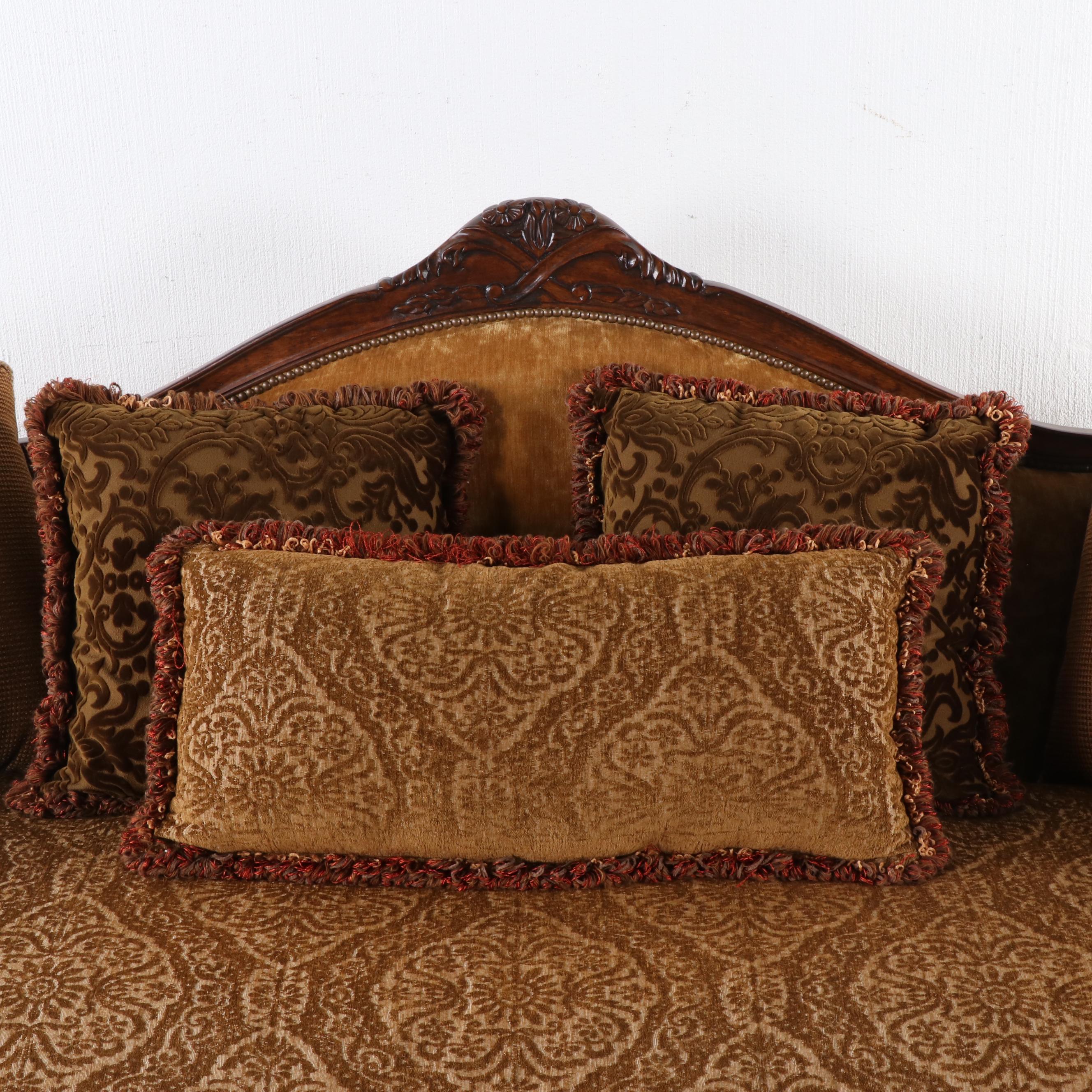 Southern Furniture Co Italianate Camelback Sofa