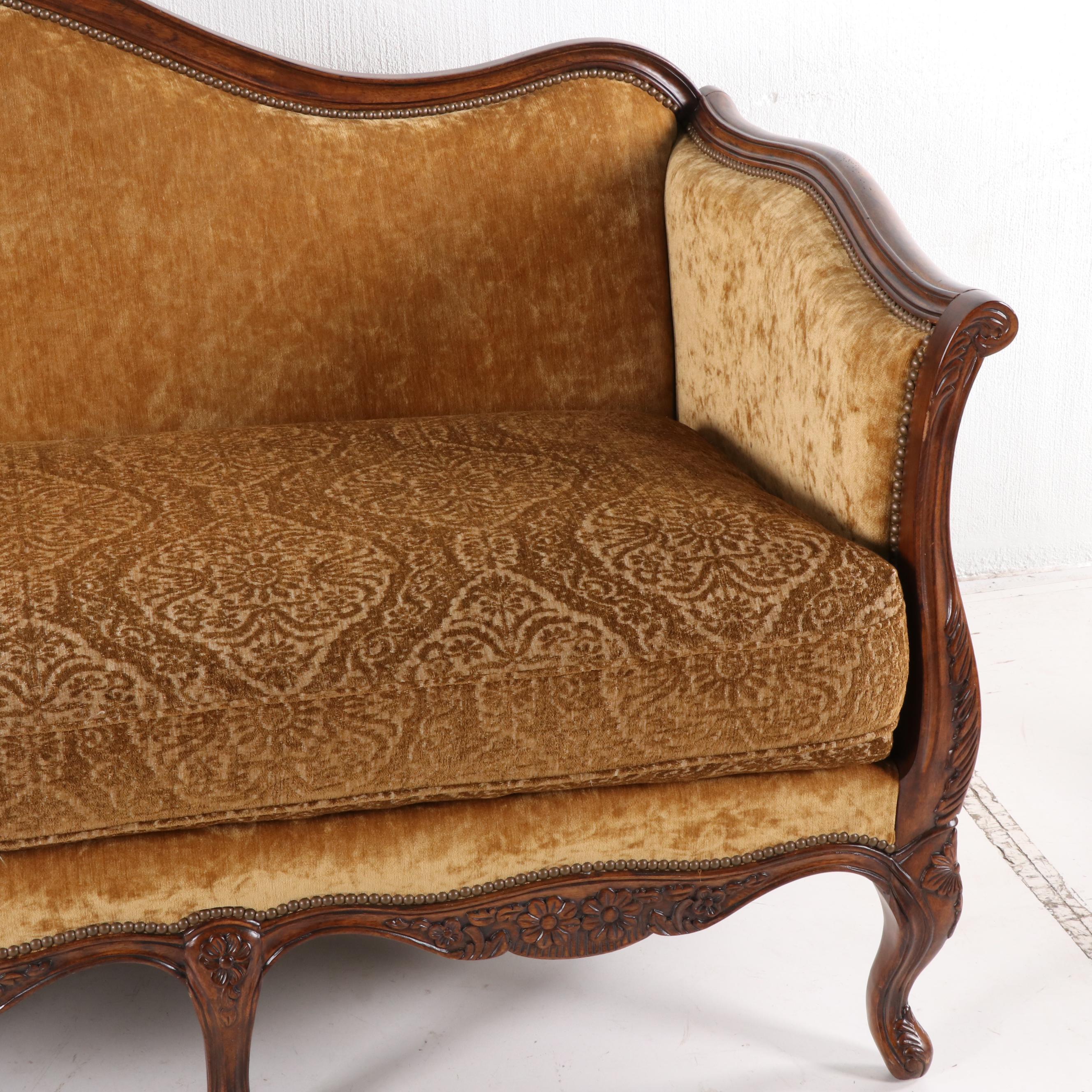 Southern Furniture Co Italianate Camelback Sofa