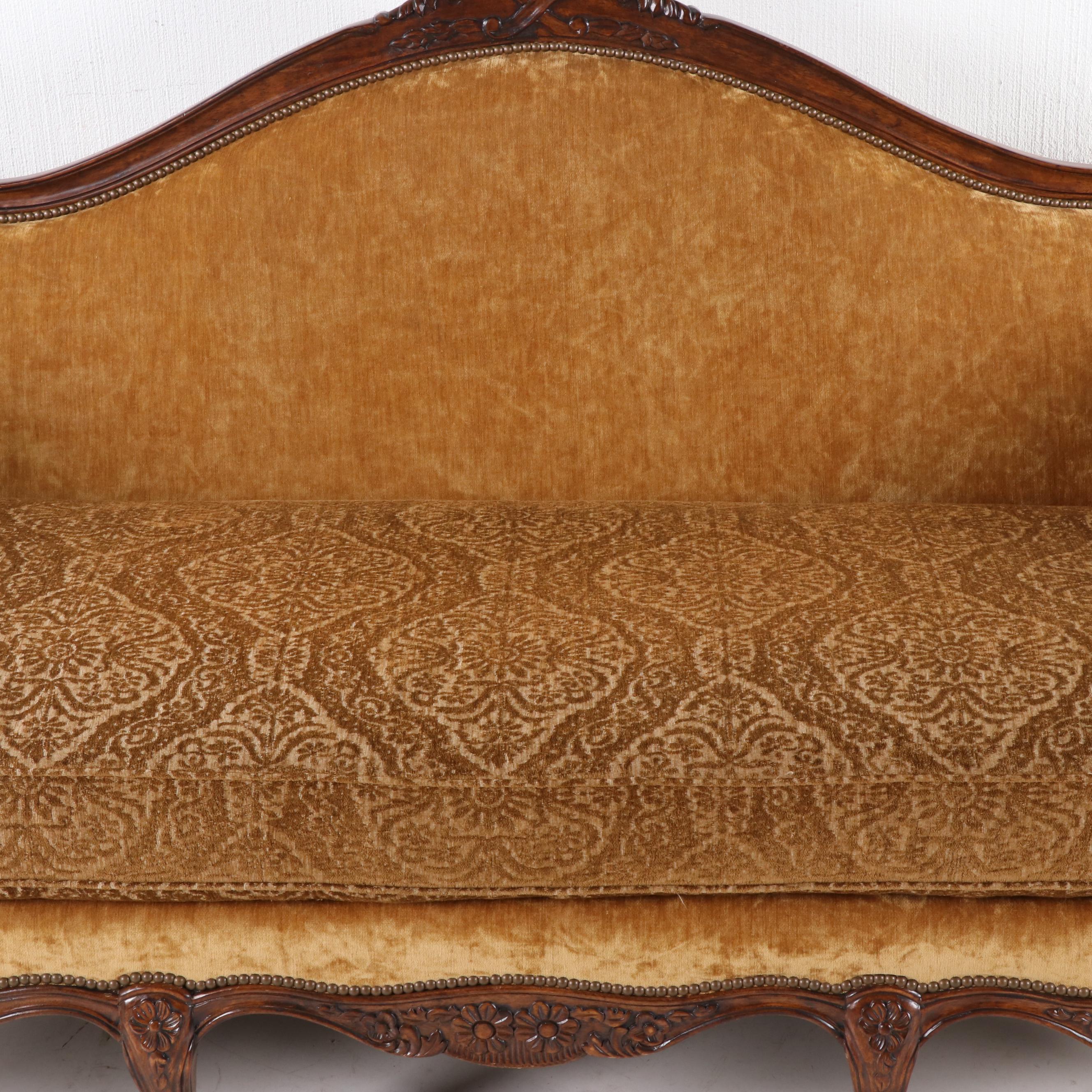 Southern Furniture Co Italianate Camelback Sofa