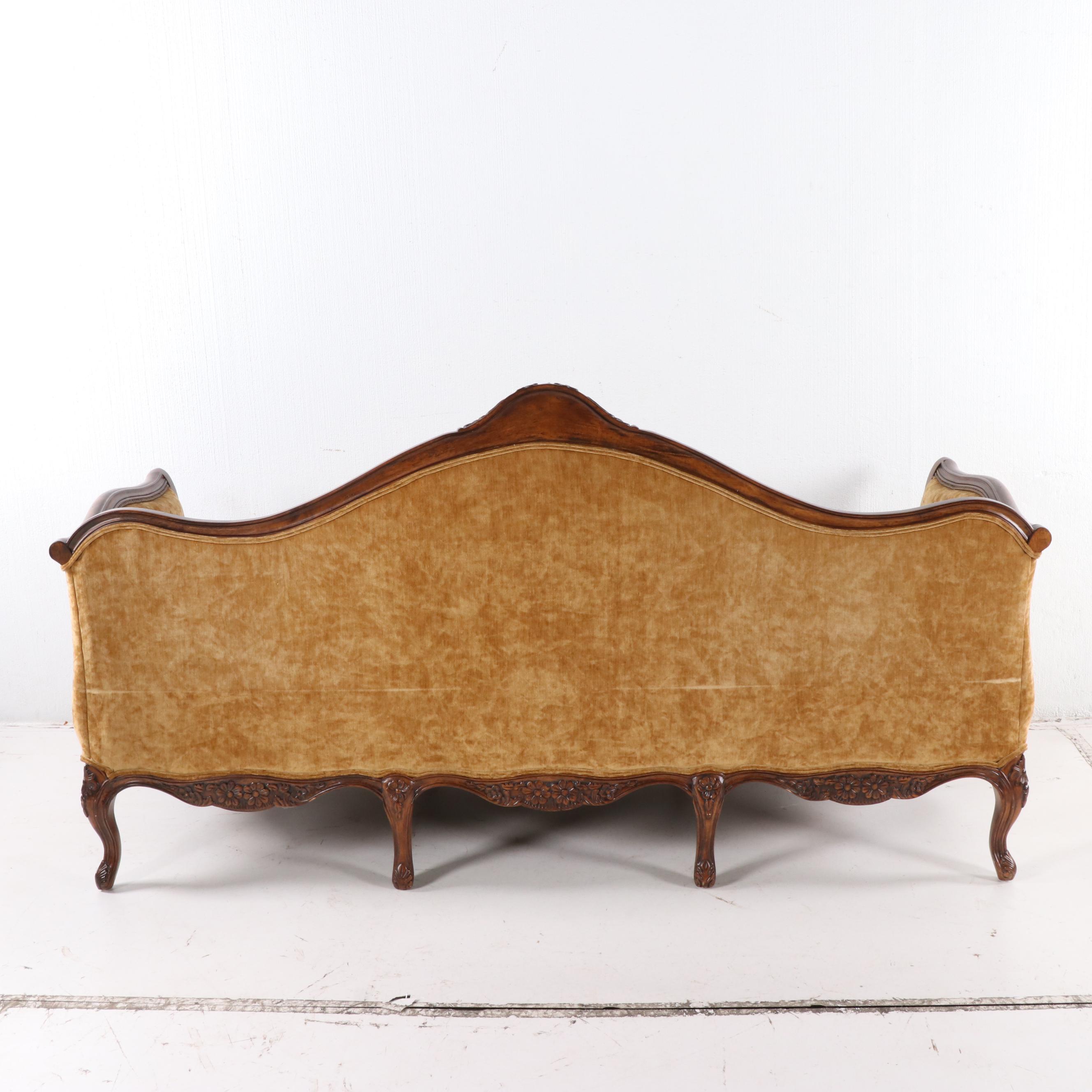 Southern Furniture Co Italianate Camelback Sofa