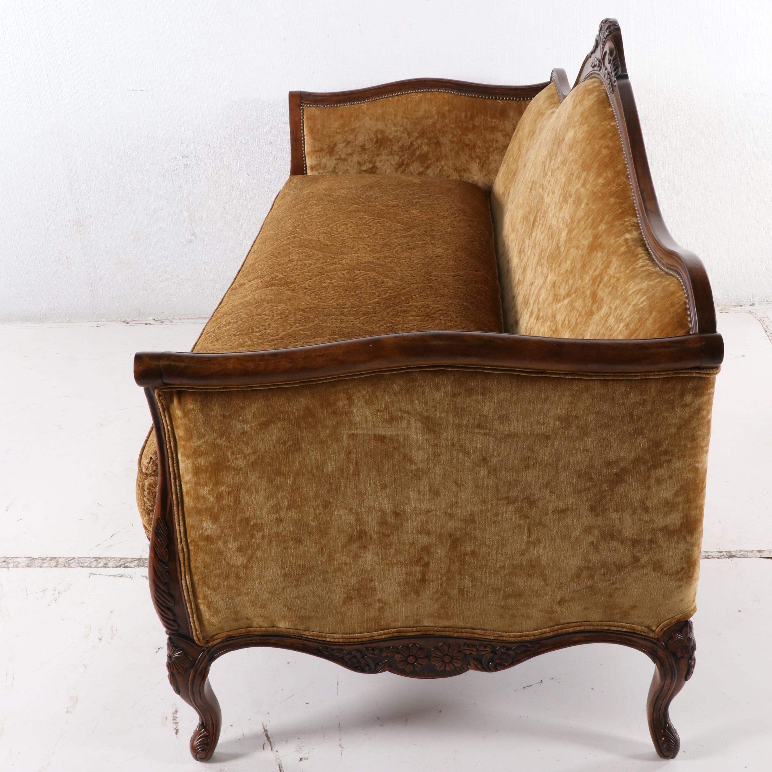 Southern Furniture Co Italianate Camelback Sofa