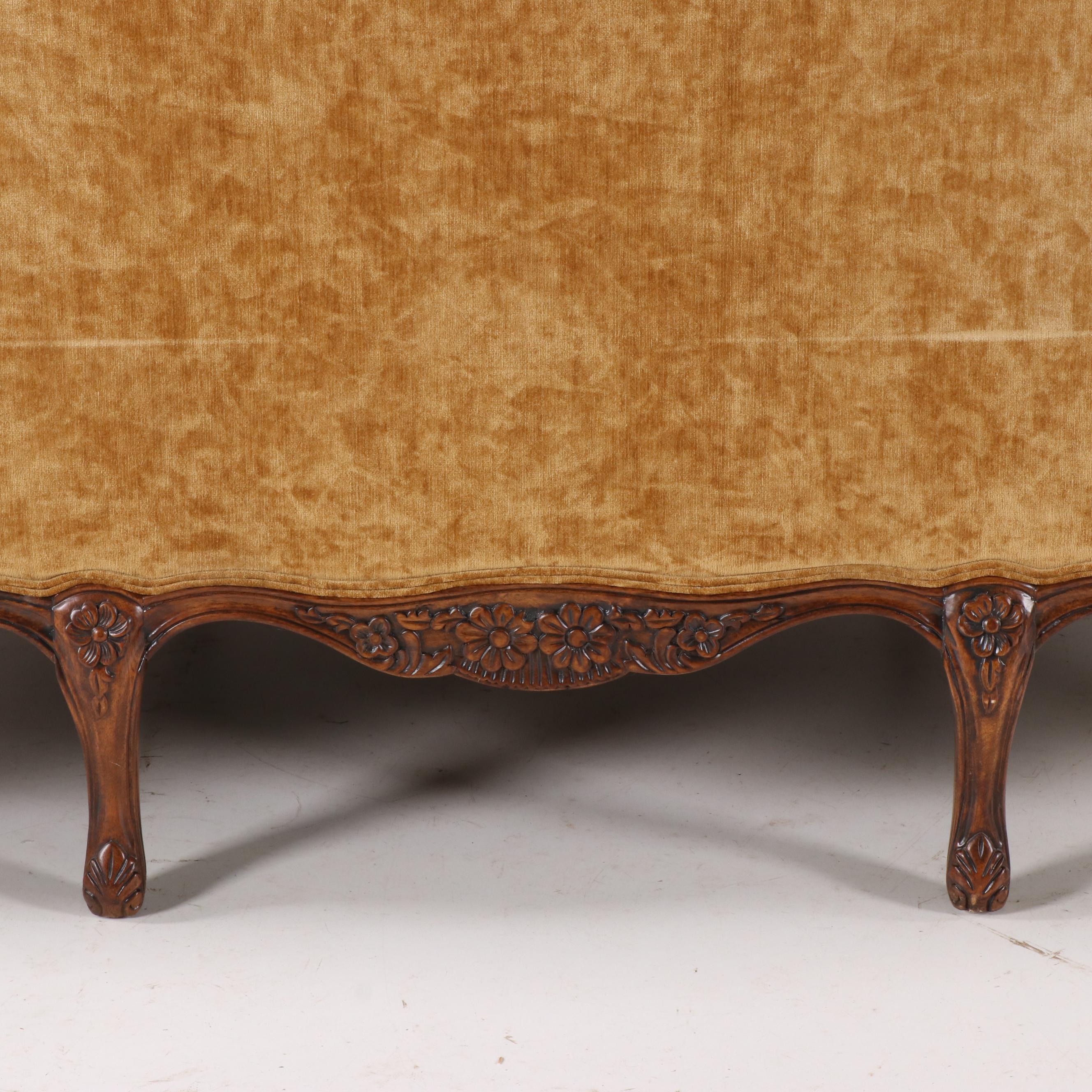Southern Furniture Co Italianate Camelback Sofa