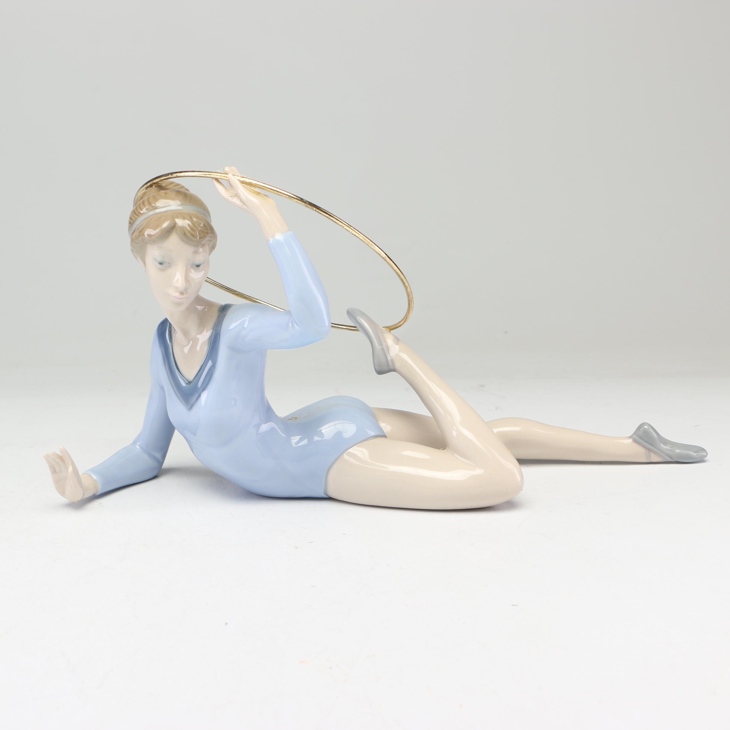 Lladró "Gymnast with Ring" Figurine