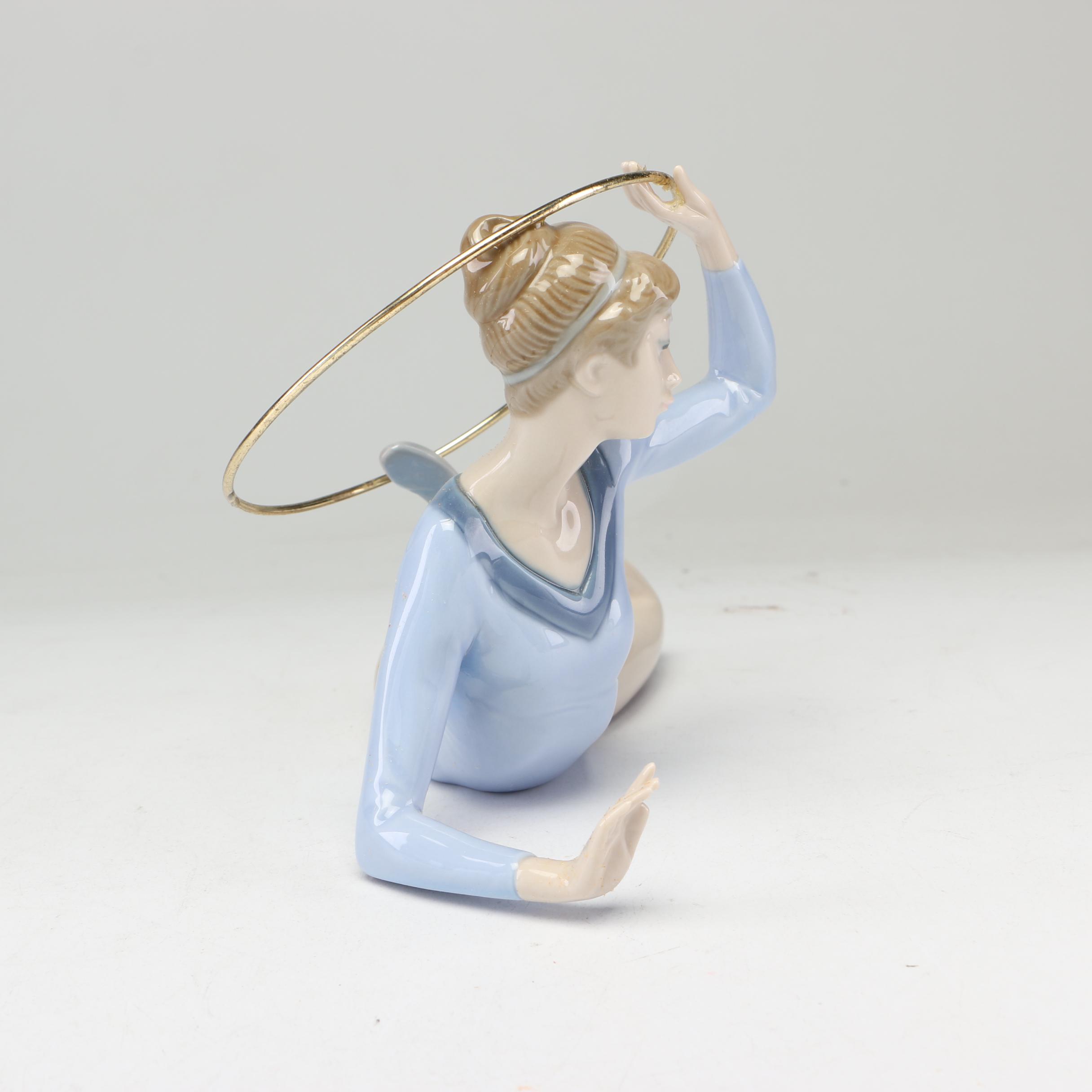 Lladró "Gymnast with Ring" Figurine