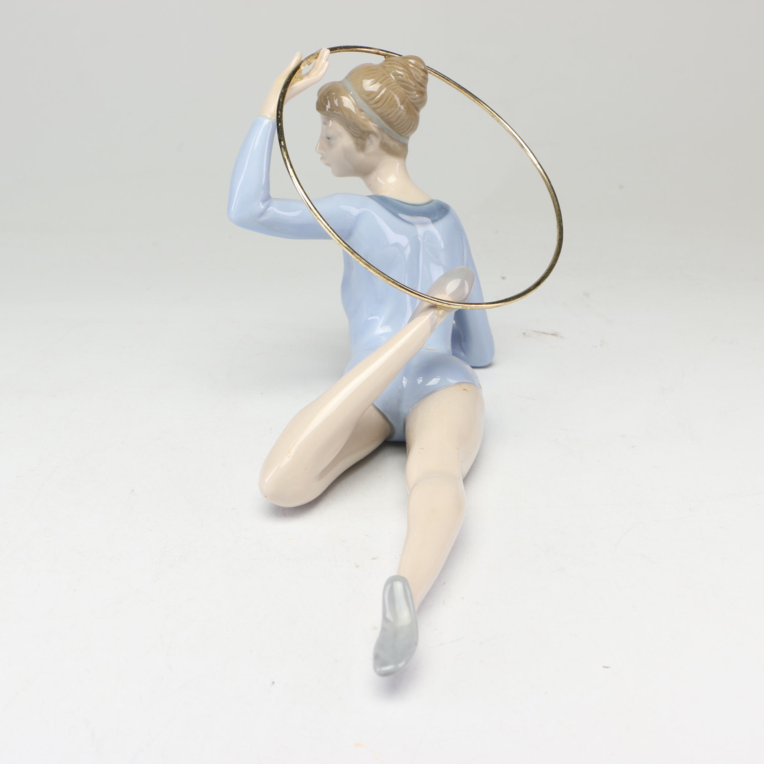 Lladró "Gymnast with Ring" Figurine