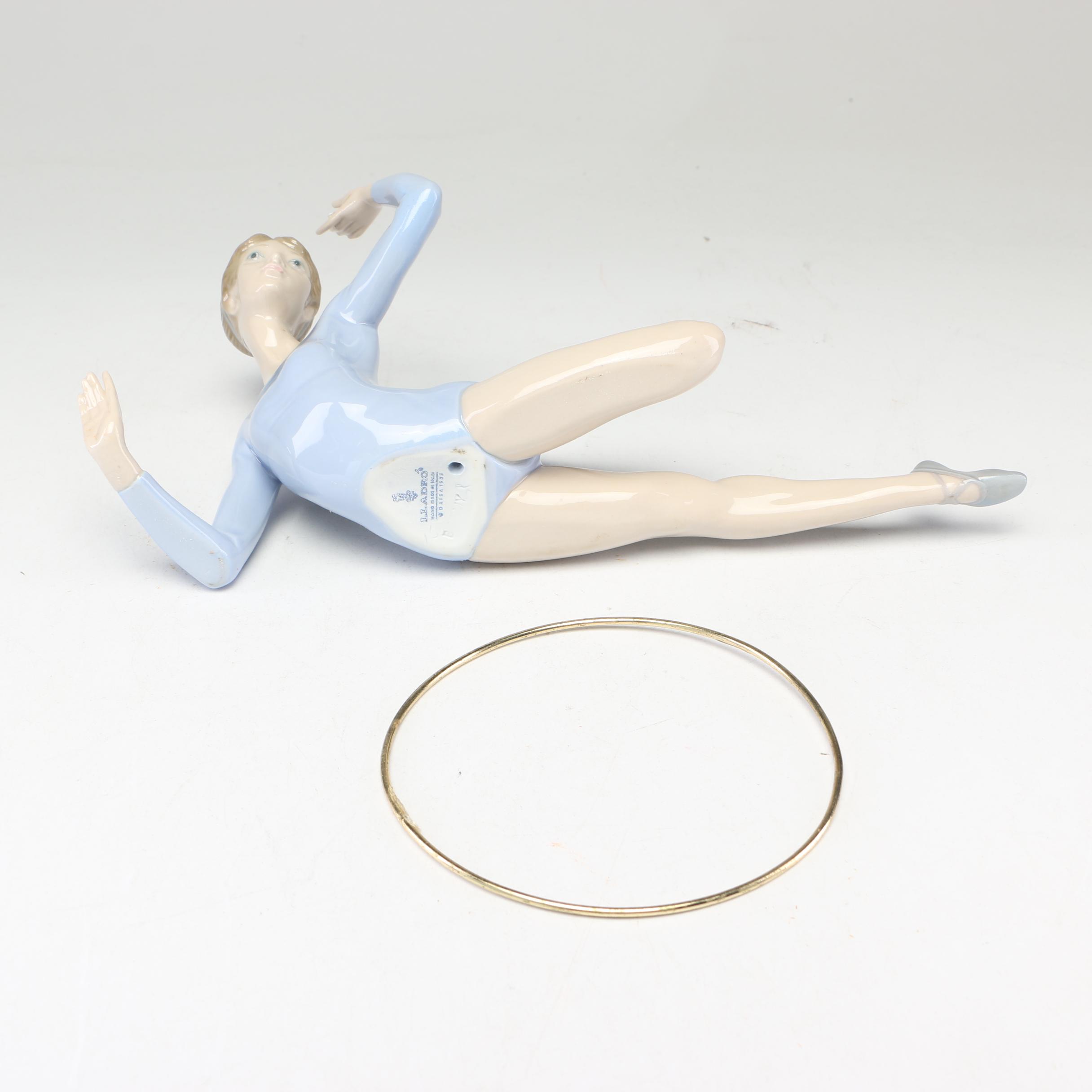 Lladró "Gymnast with Ring" Figurine
