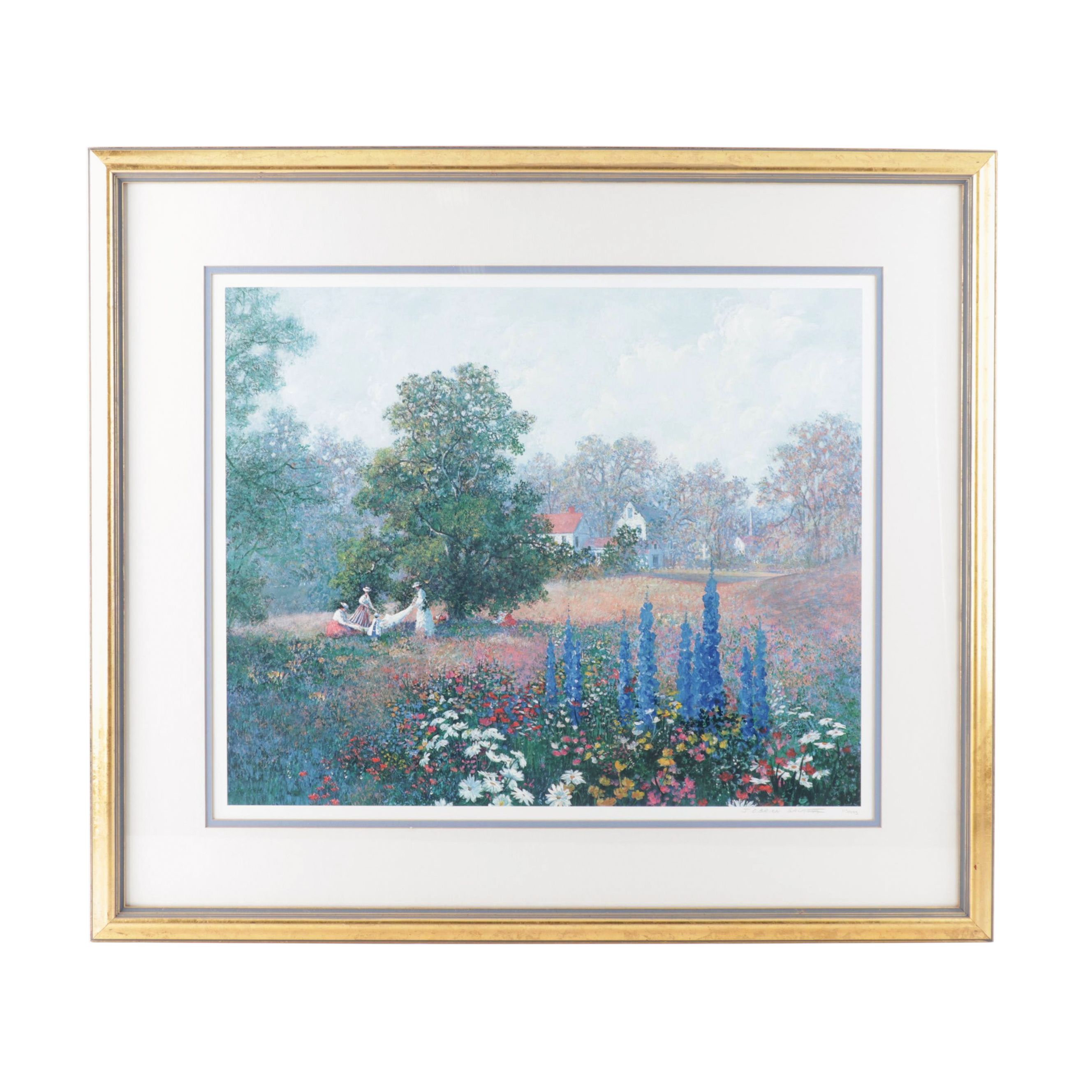 Judy O'Brien Galatha Landscape Offset Lithograph