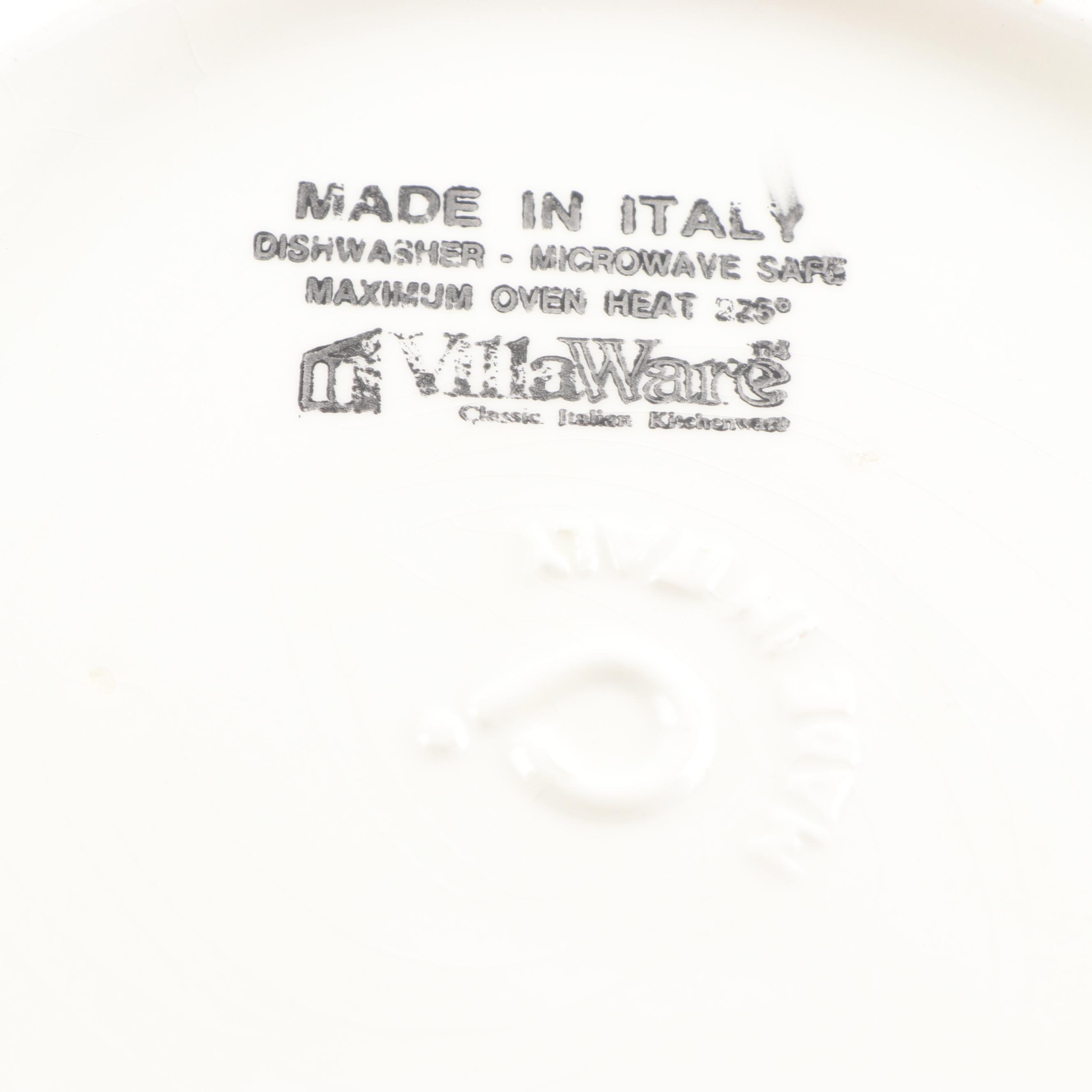 Ceramiche Toscane and Other Hand-Painted Italian Earthenware Serveware