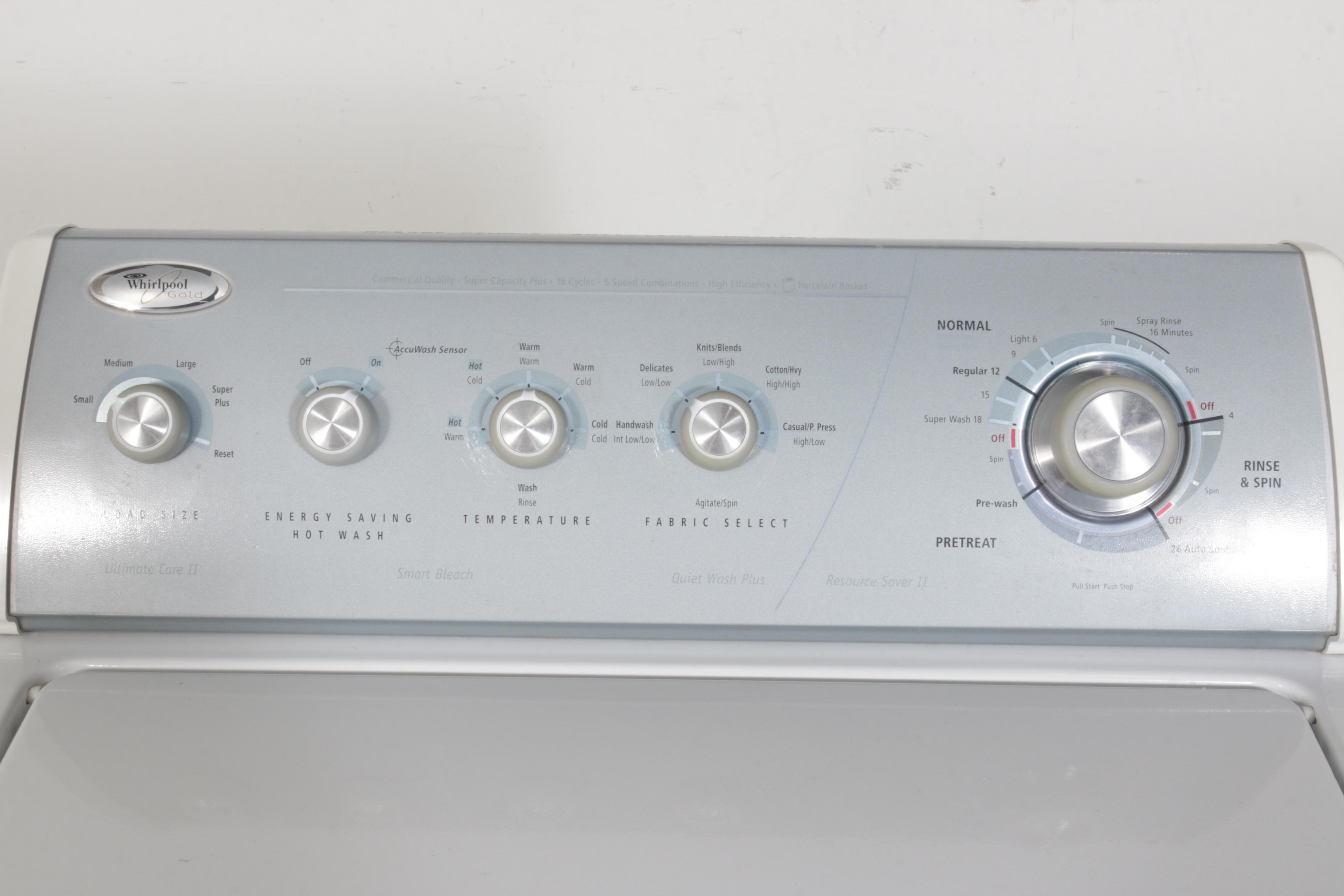 Whirlpool Gold Washing Machine