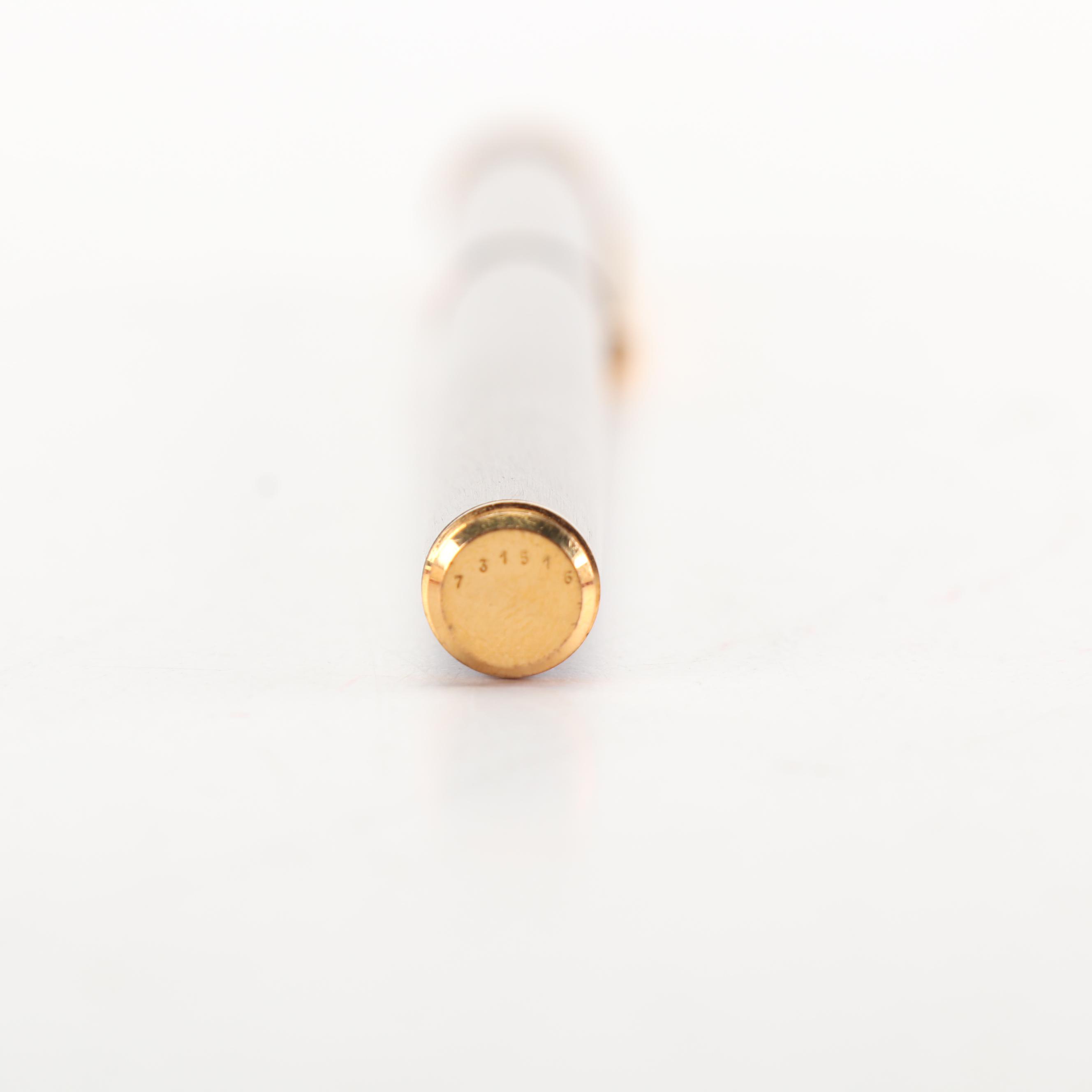 Cartier 18K Gold Accented Fountain Pen