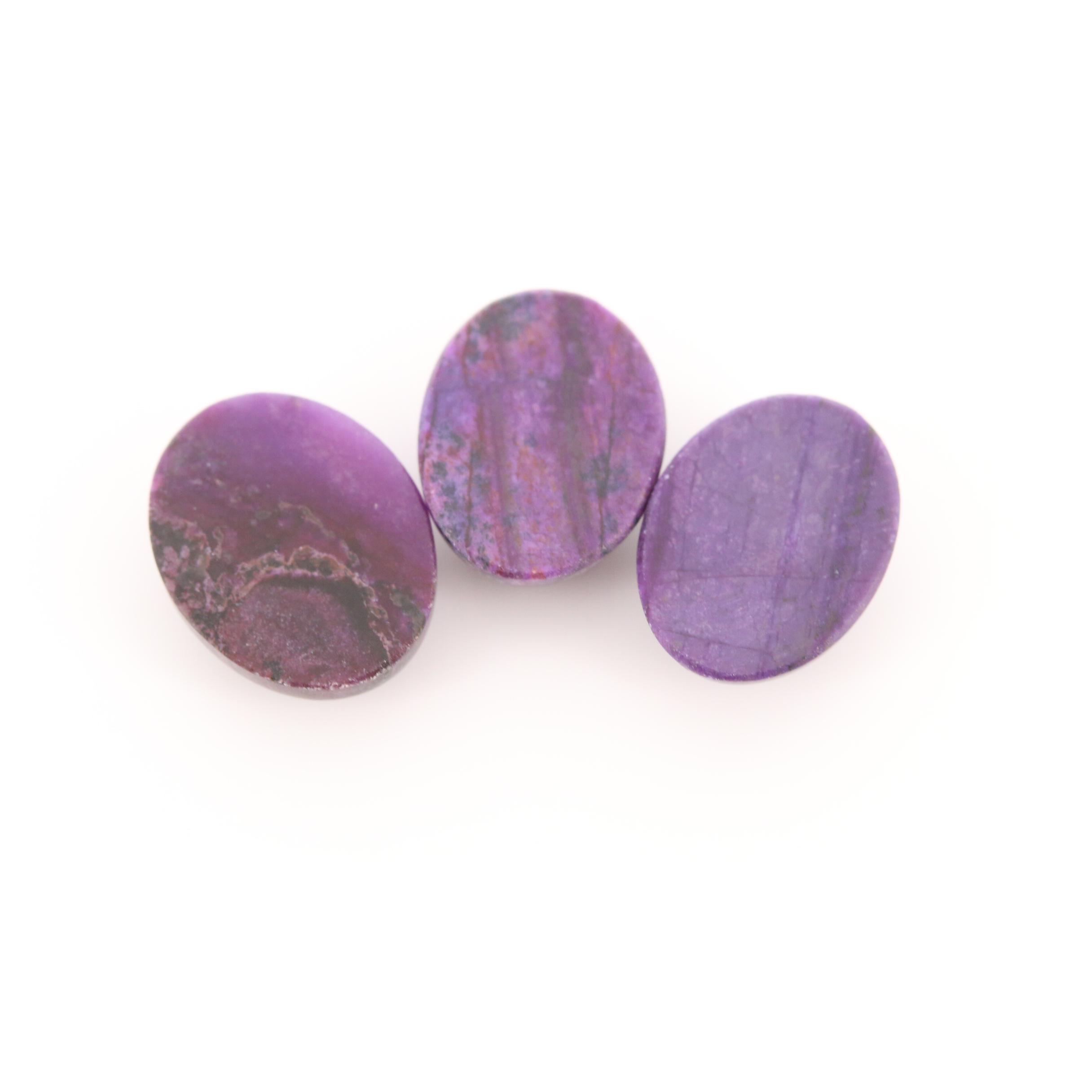 Loose 6.44 CTW Sugilite Stones