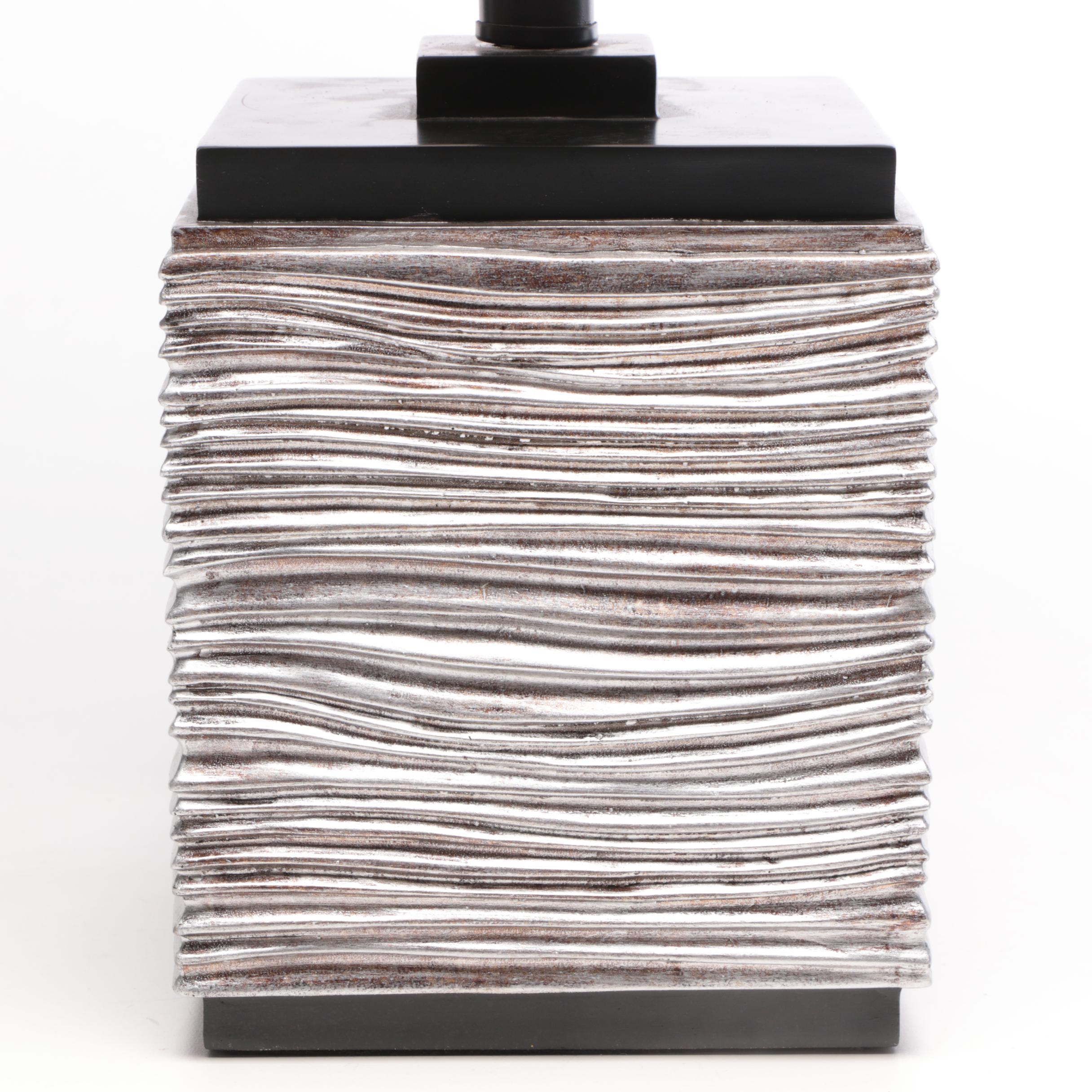 Uttermost "Antique Silver" Ciriaco Table Lamp