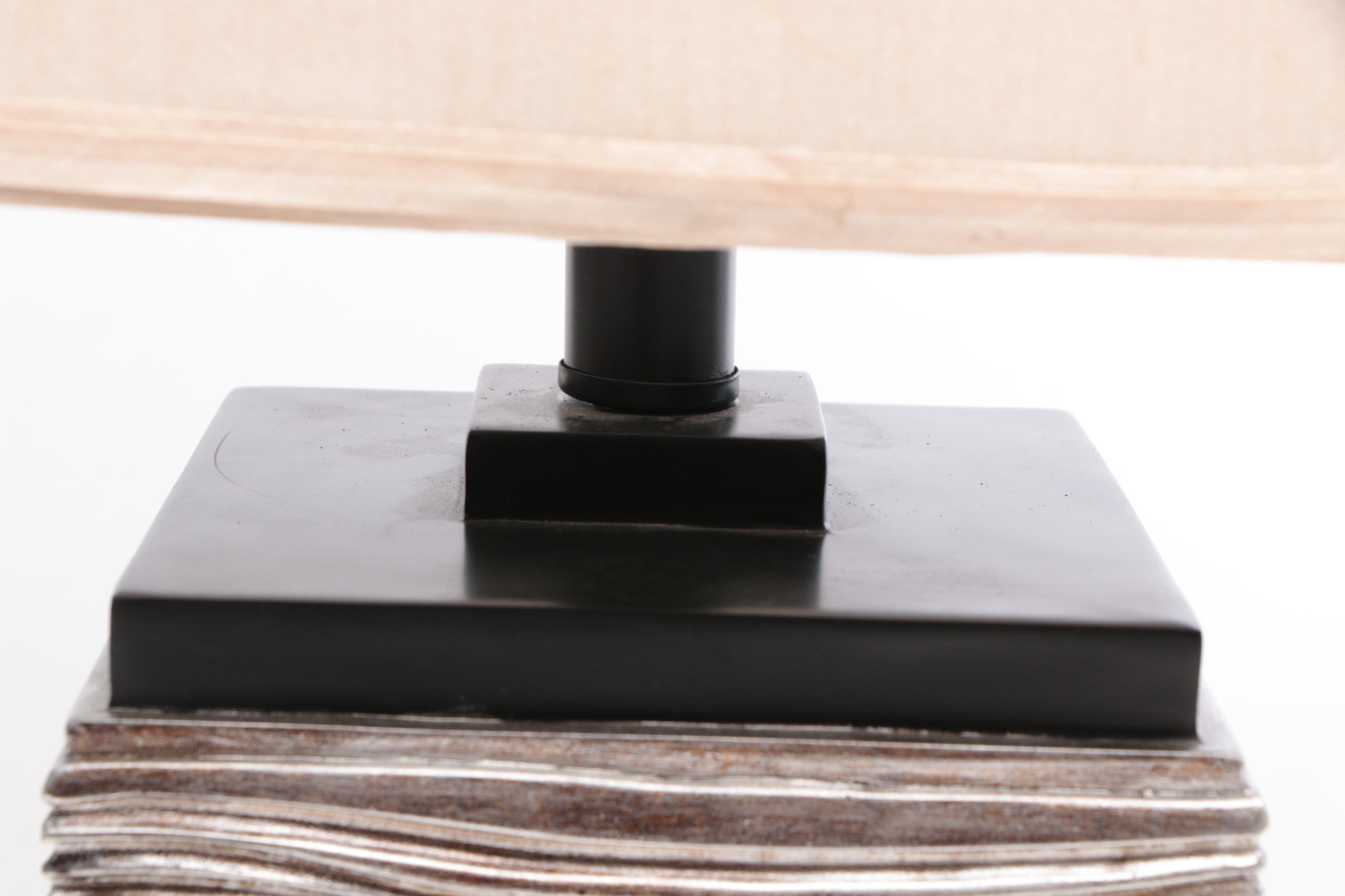 Uttermost "Antique Silver" Ciriaco Table Lamp