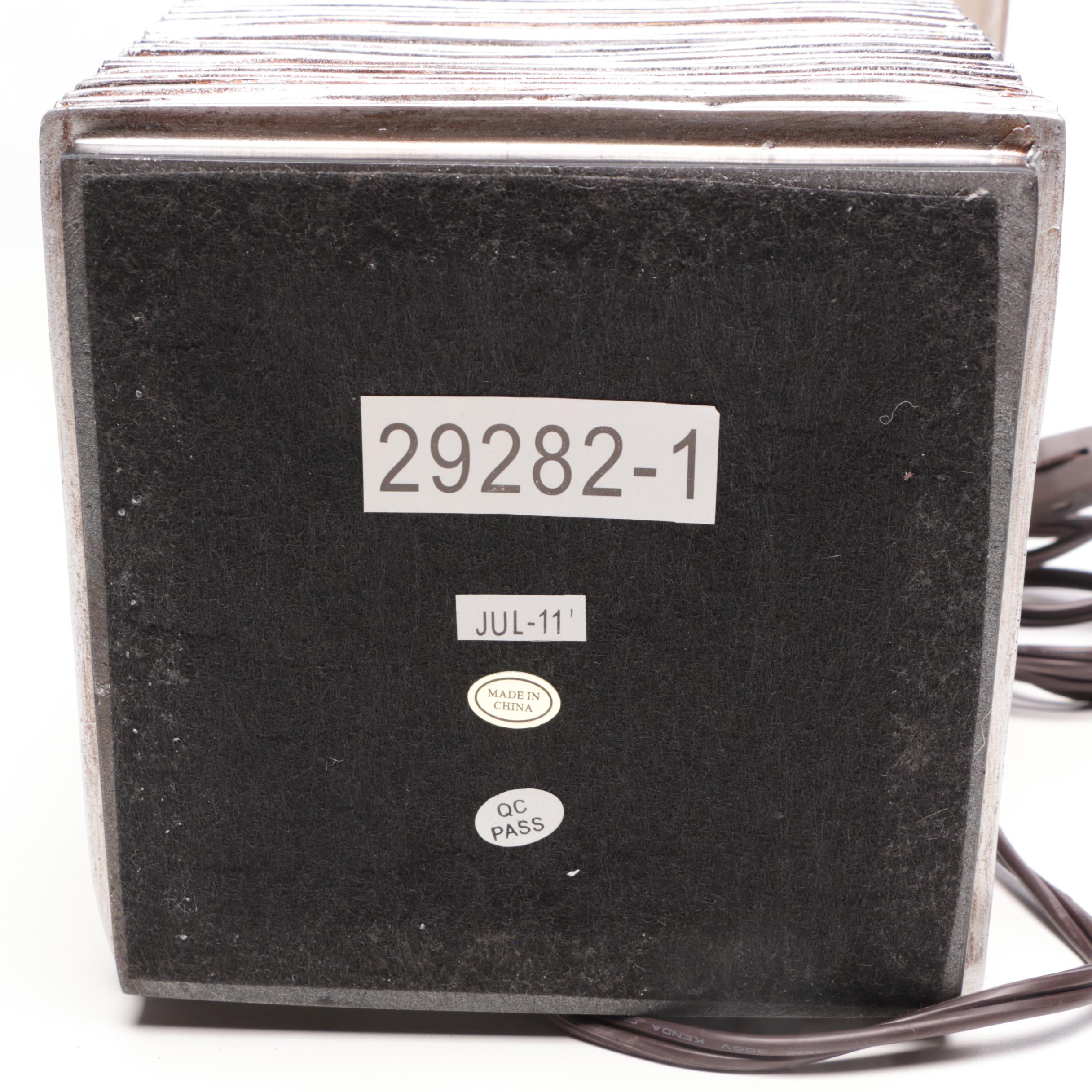 Uttermost "Antique Silver" Ciriaco Table Lamp