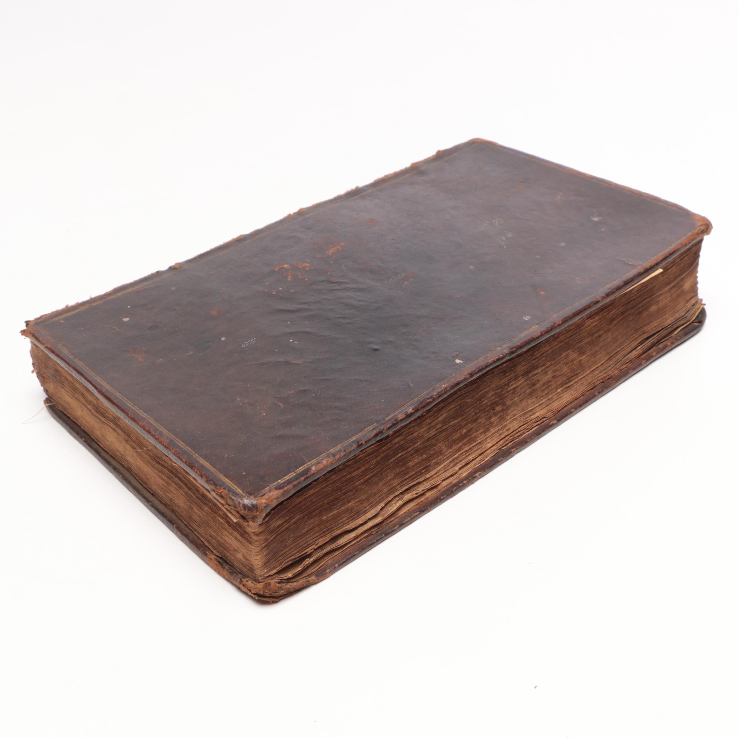 1769 Signed First Ed. "The Experienced English House-Keeper" Elizabeth Raffald