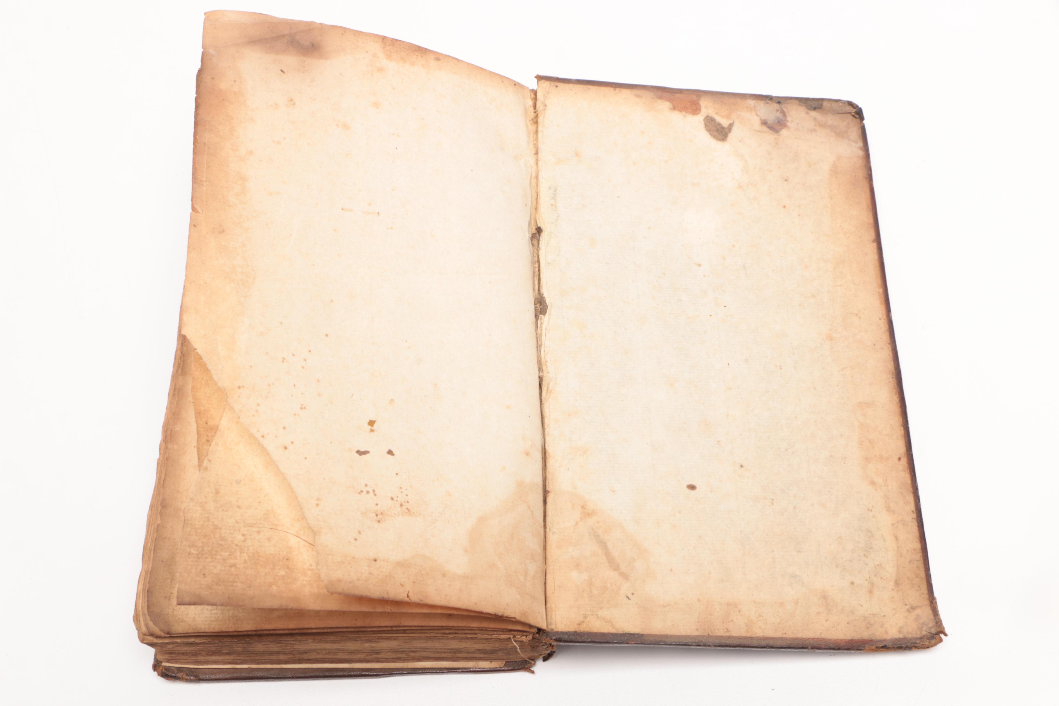 1769 Signed First Ed. "The Experienced English House-Keeper" Elizabeth Raffald