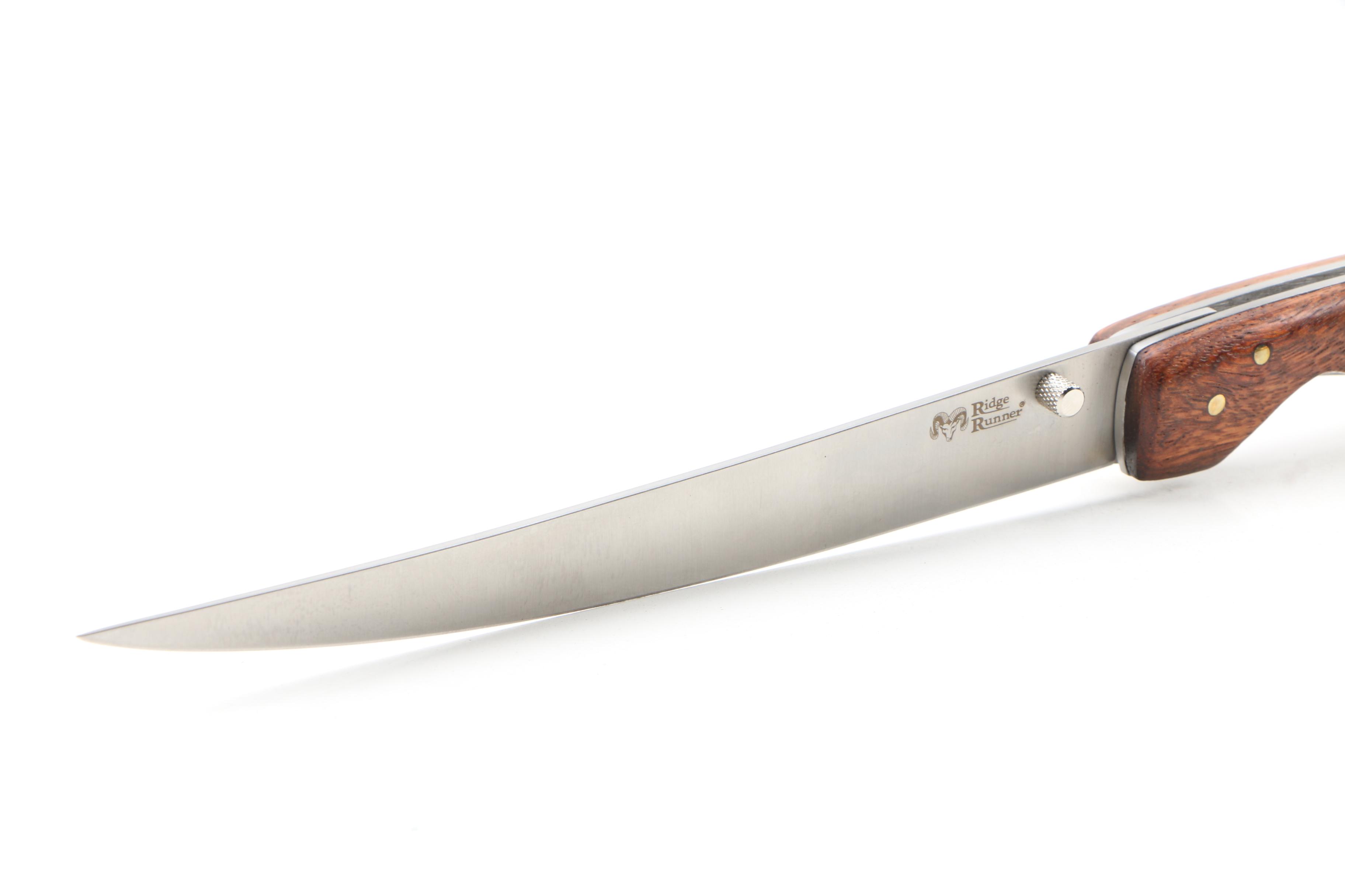 Floating Fish Knife and Ridge Runner Fillet Knife