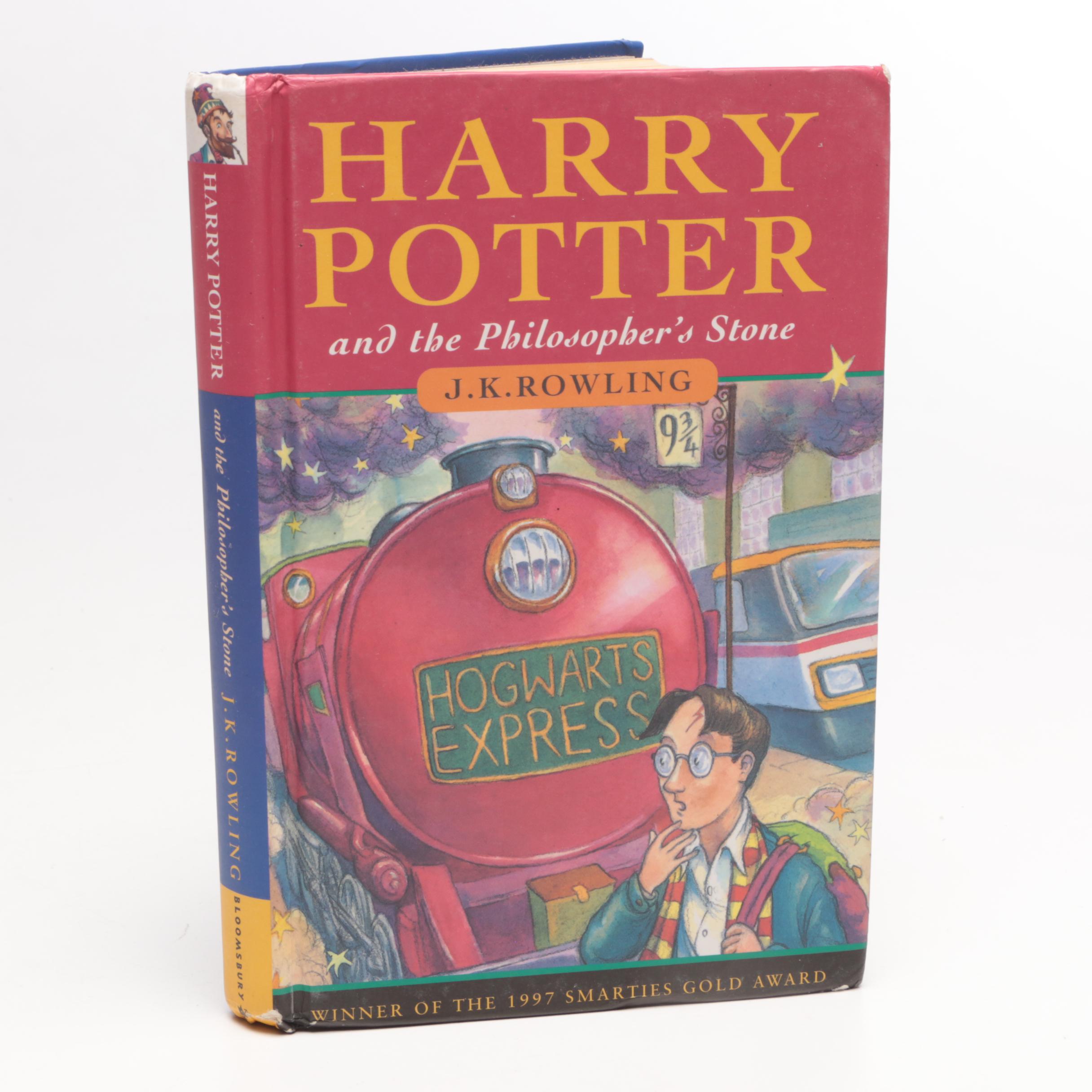 First UK Edition, Fourth Printing "Harry Potter and the Philosopher's Stone"