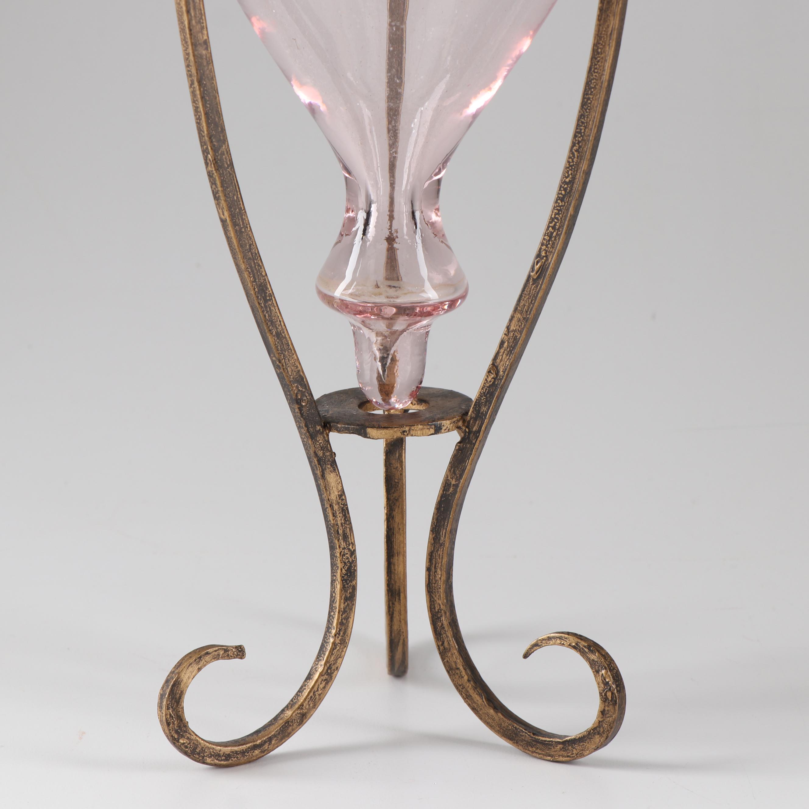 Decorative Vase, Candle Holder and Mosaic Plate, Contemporary