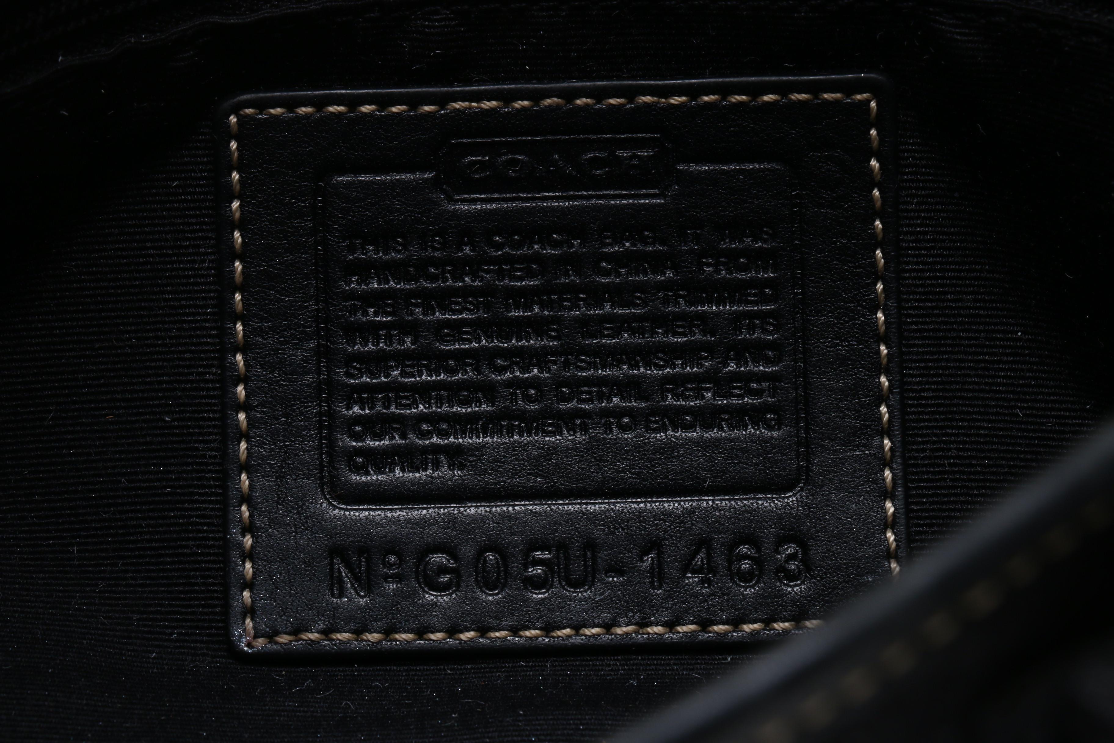 Tory Burch Black Leather Robinson Chain Wallet and Coach Handbags