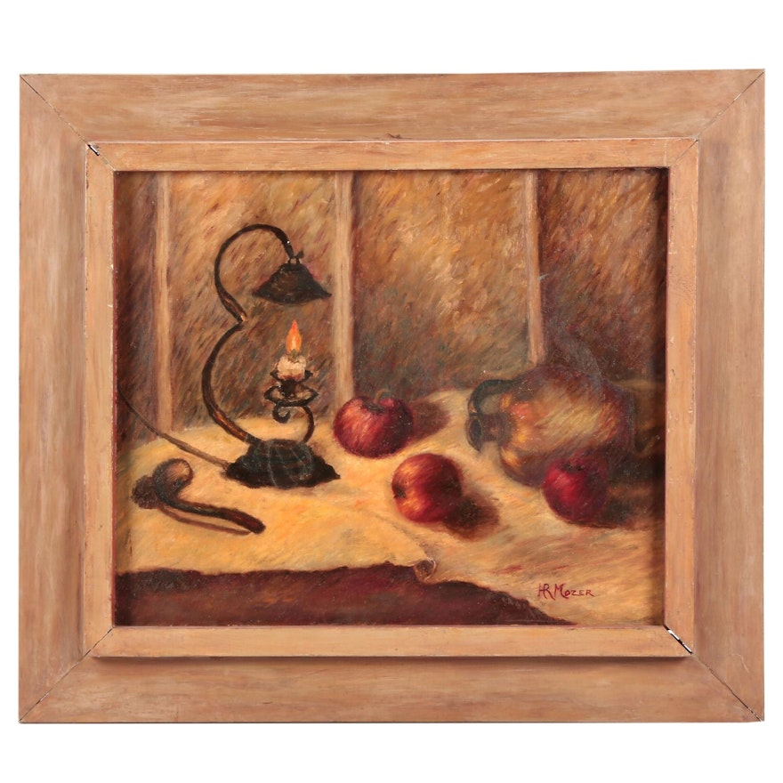 H. R. Mozer Still Life Oil painting