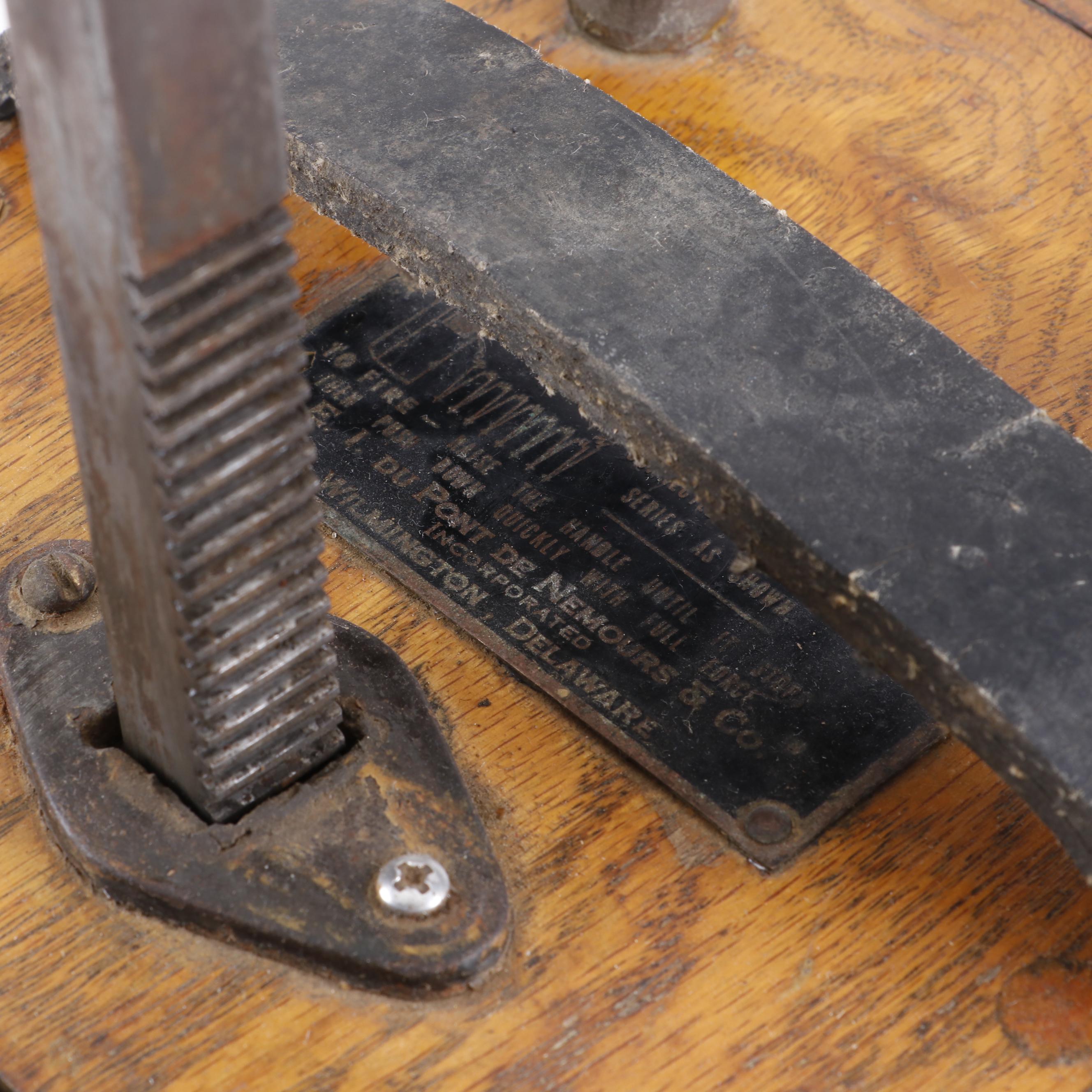 Antique Dupont No. 30 Dynamite Blasting Machine