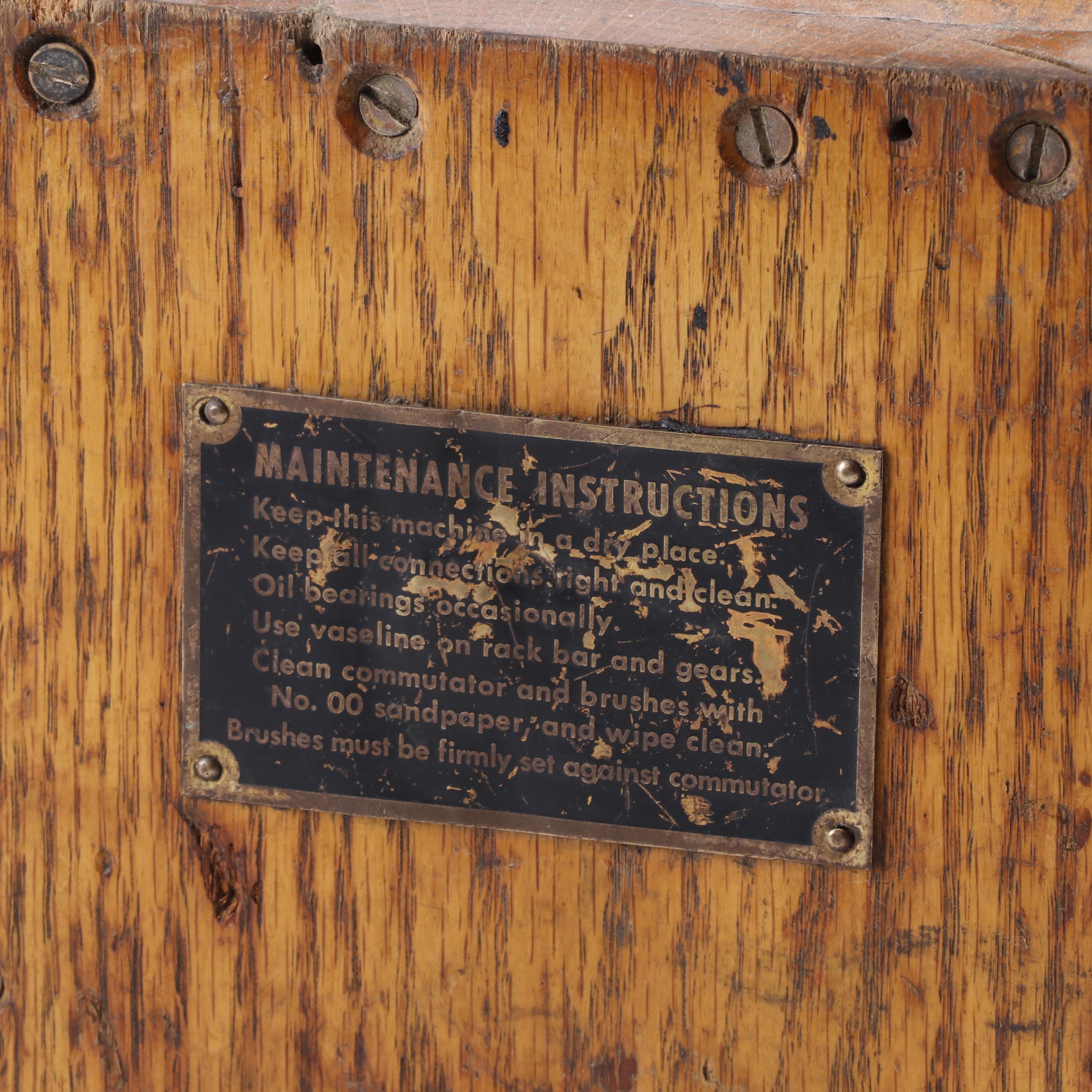 Antique Dupont No. 30 Dynamite Blasting Machine