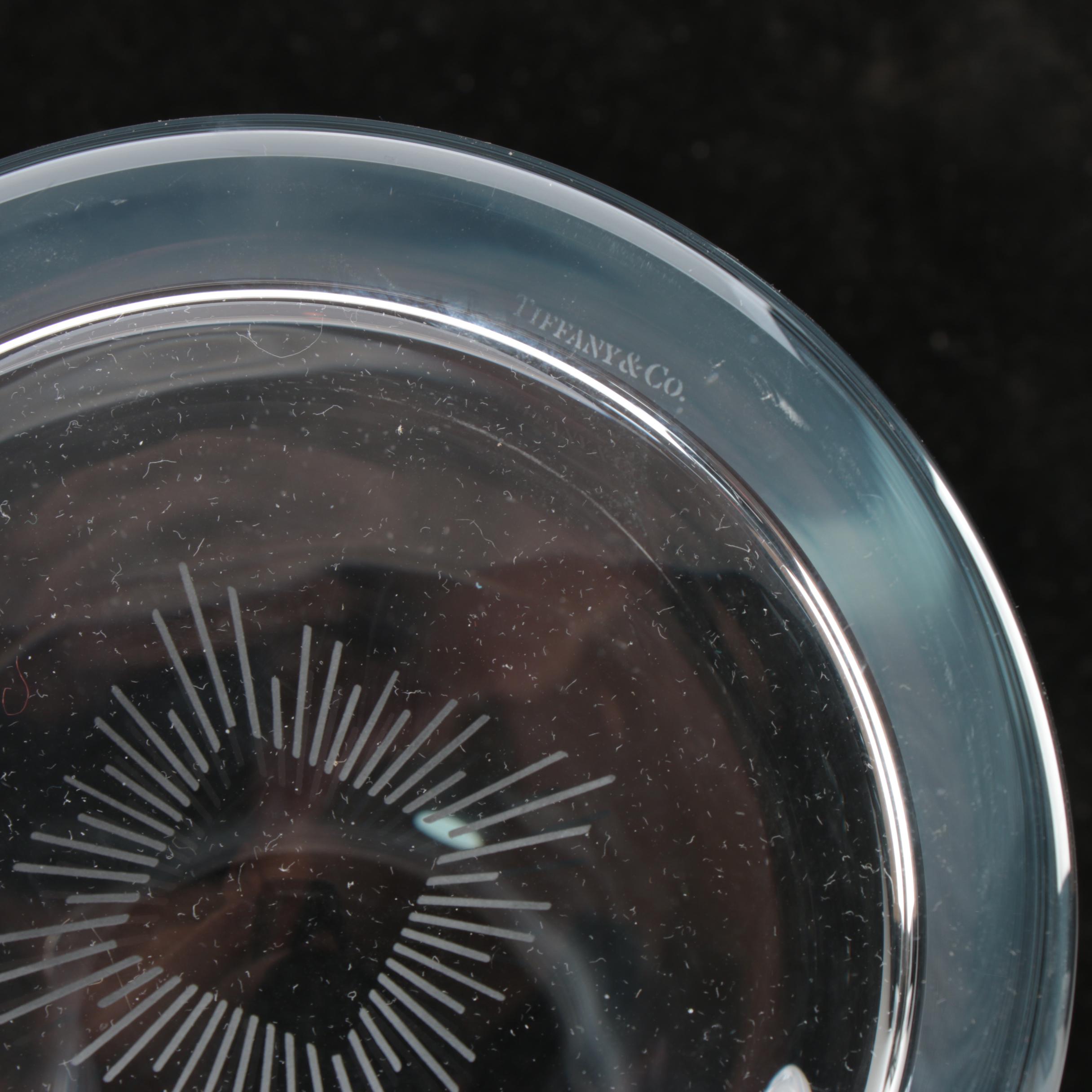 Tiffany & Co. Crystal Tankard-Shaped Pitcher