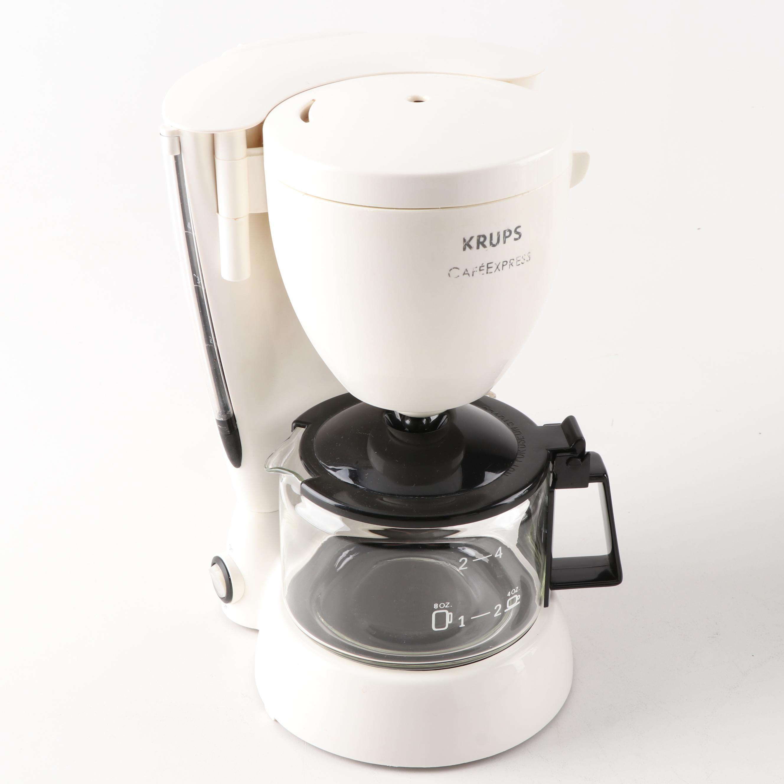 Krups Il Primo Expresso, Cafe Express Coffee Makers and Coffee Mill