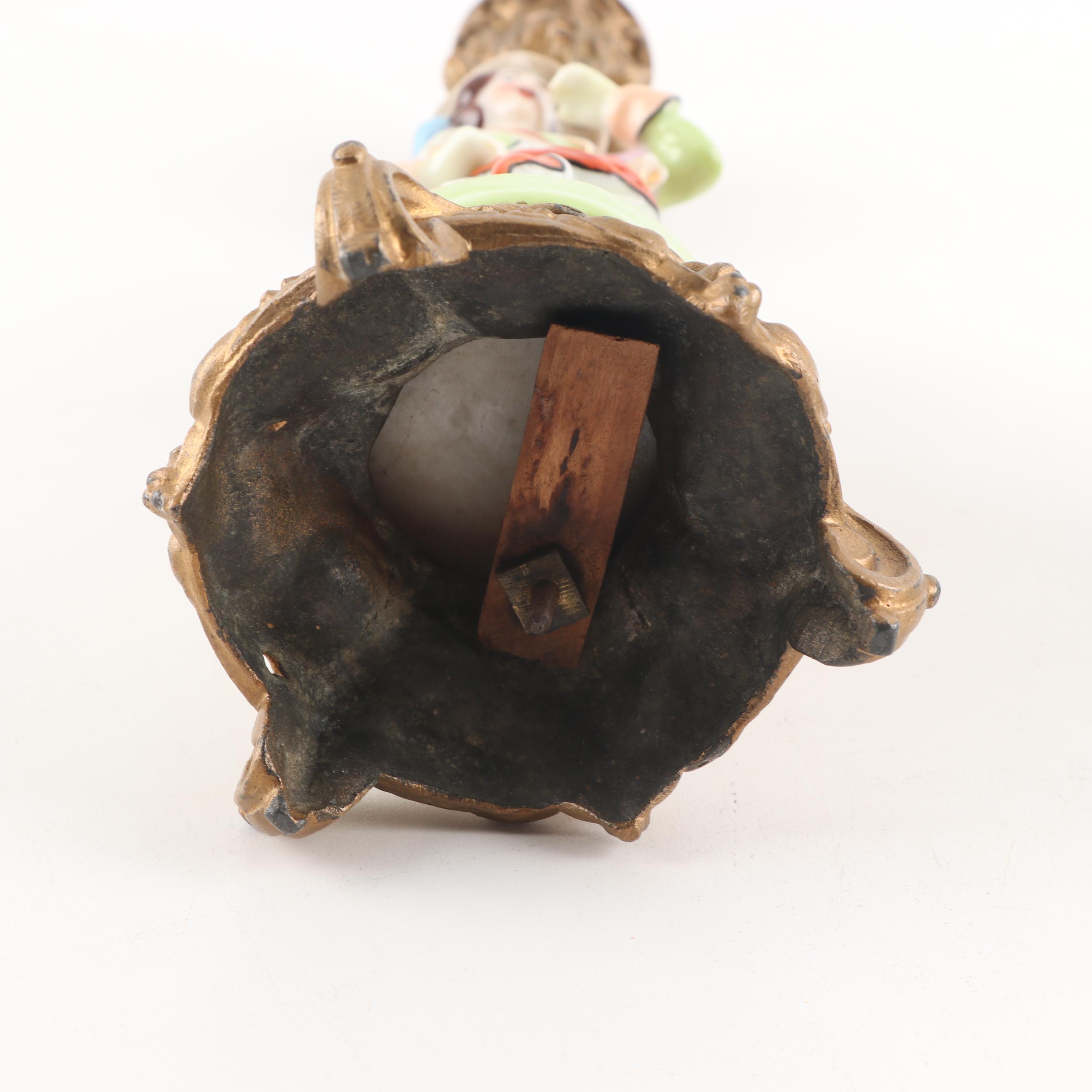 Vintage Porcelain Figurine Candle Holders