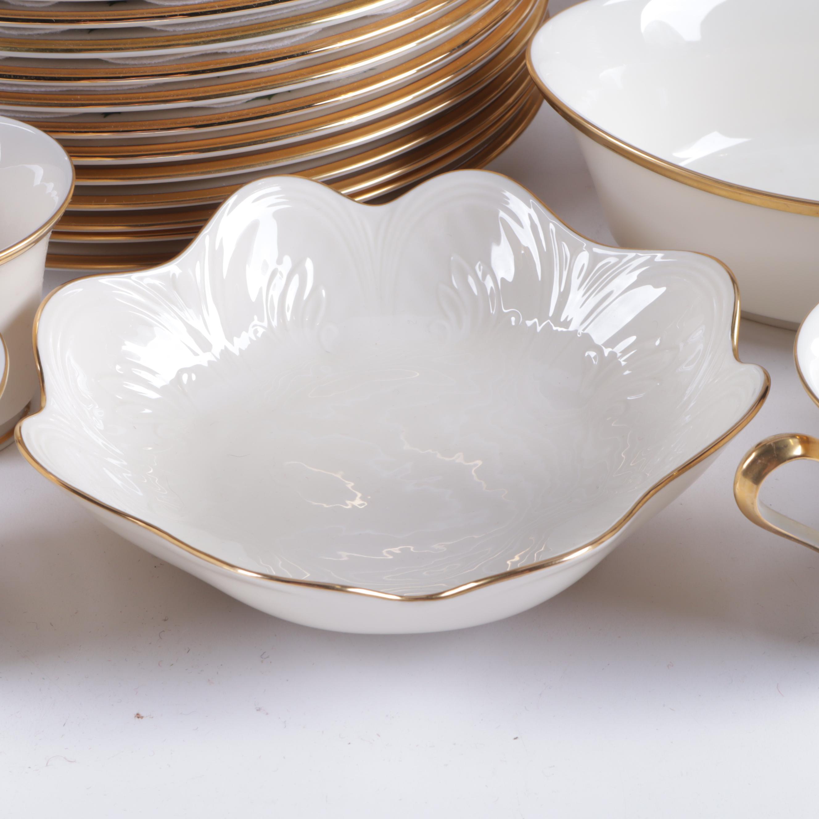Lenox "Eternal" & "Holiday" Dimension Collection Dinnerware
