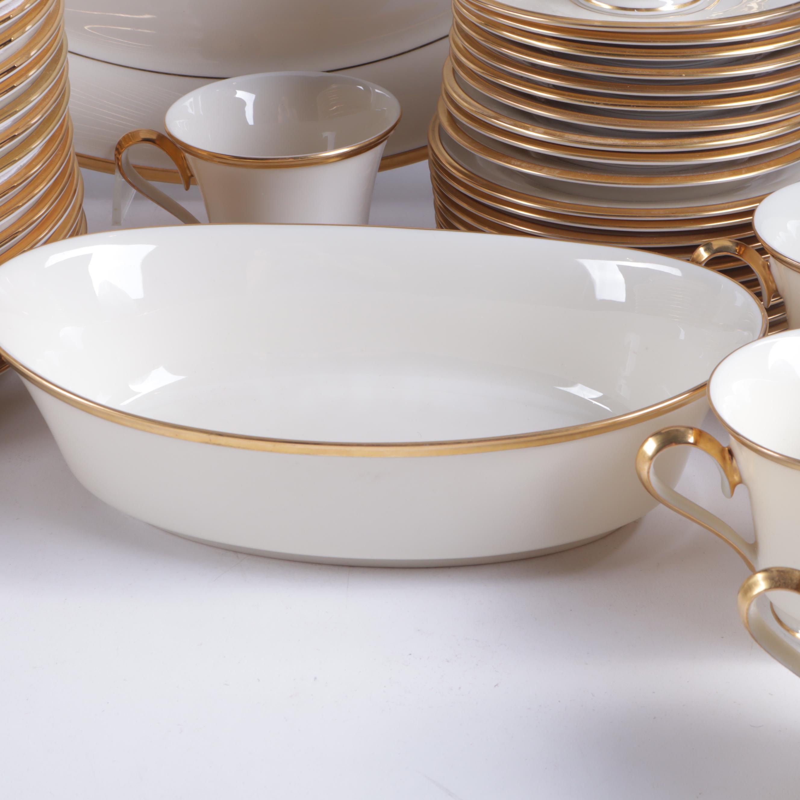 Lenox "Eternal" & "Holiday" Dimension Collection Dinnerware
