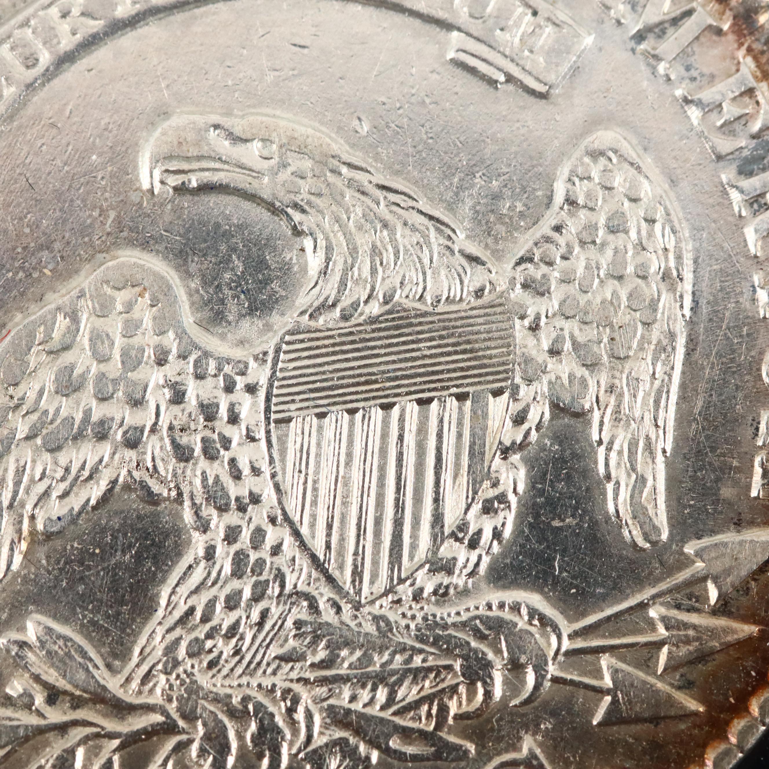 1829 Capped Bust Silver Half Dollar