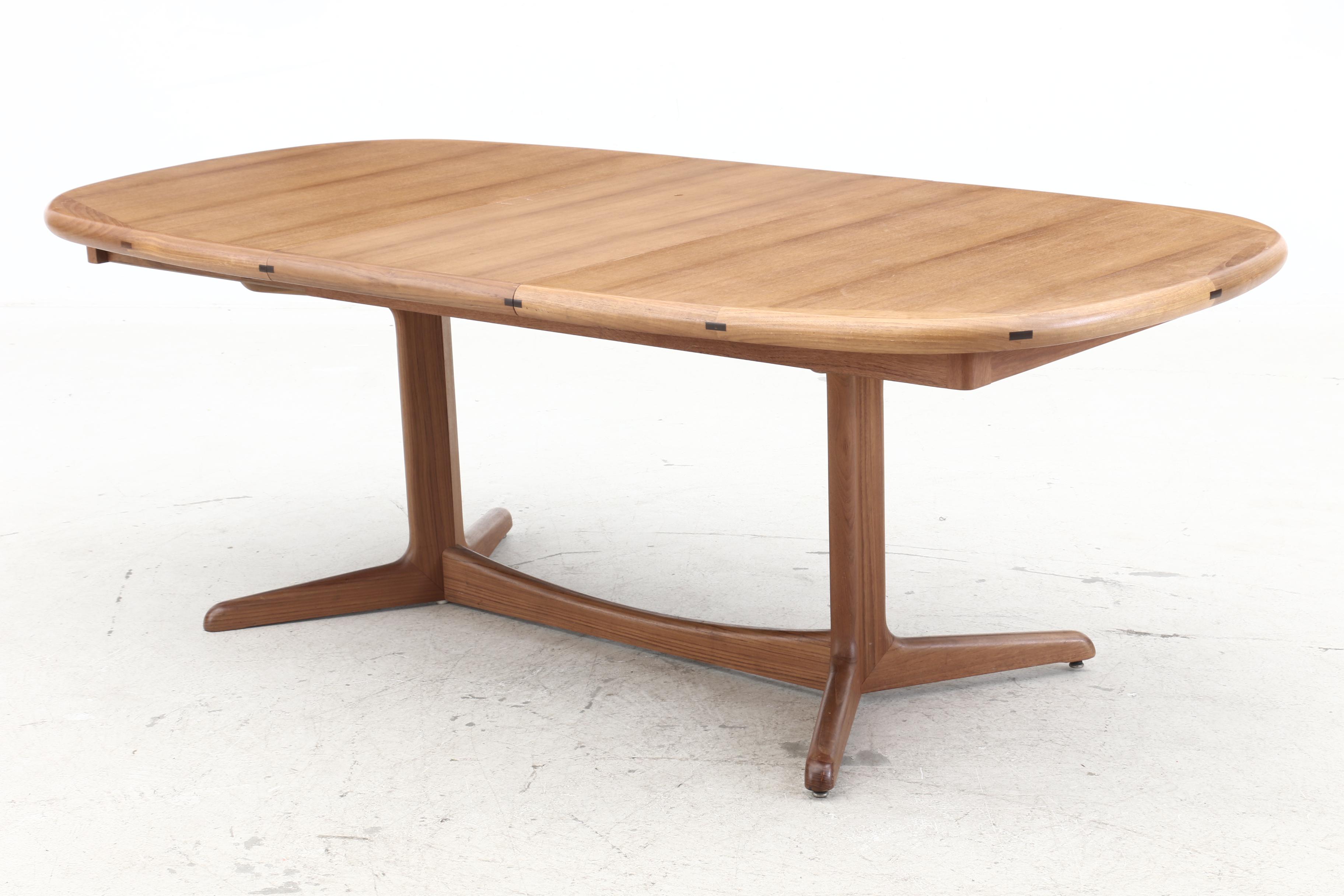 Danish Modern Teak Dining Set by Benny Linden